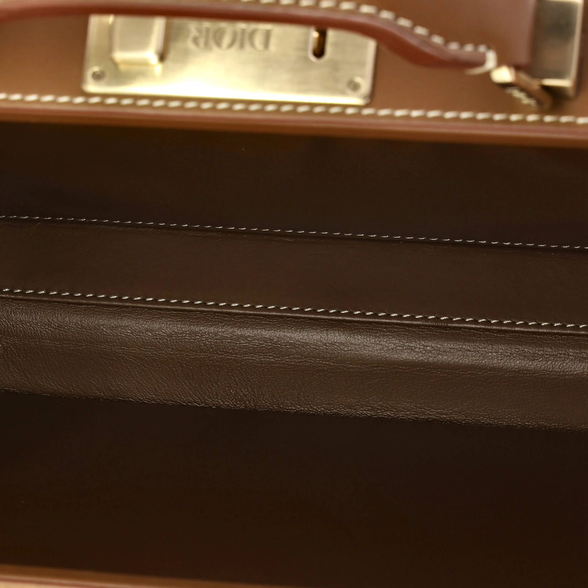 Lock Convertible Briefcase CD Diamond Coated Canvas Mini - Image 5
