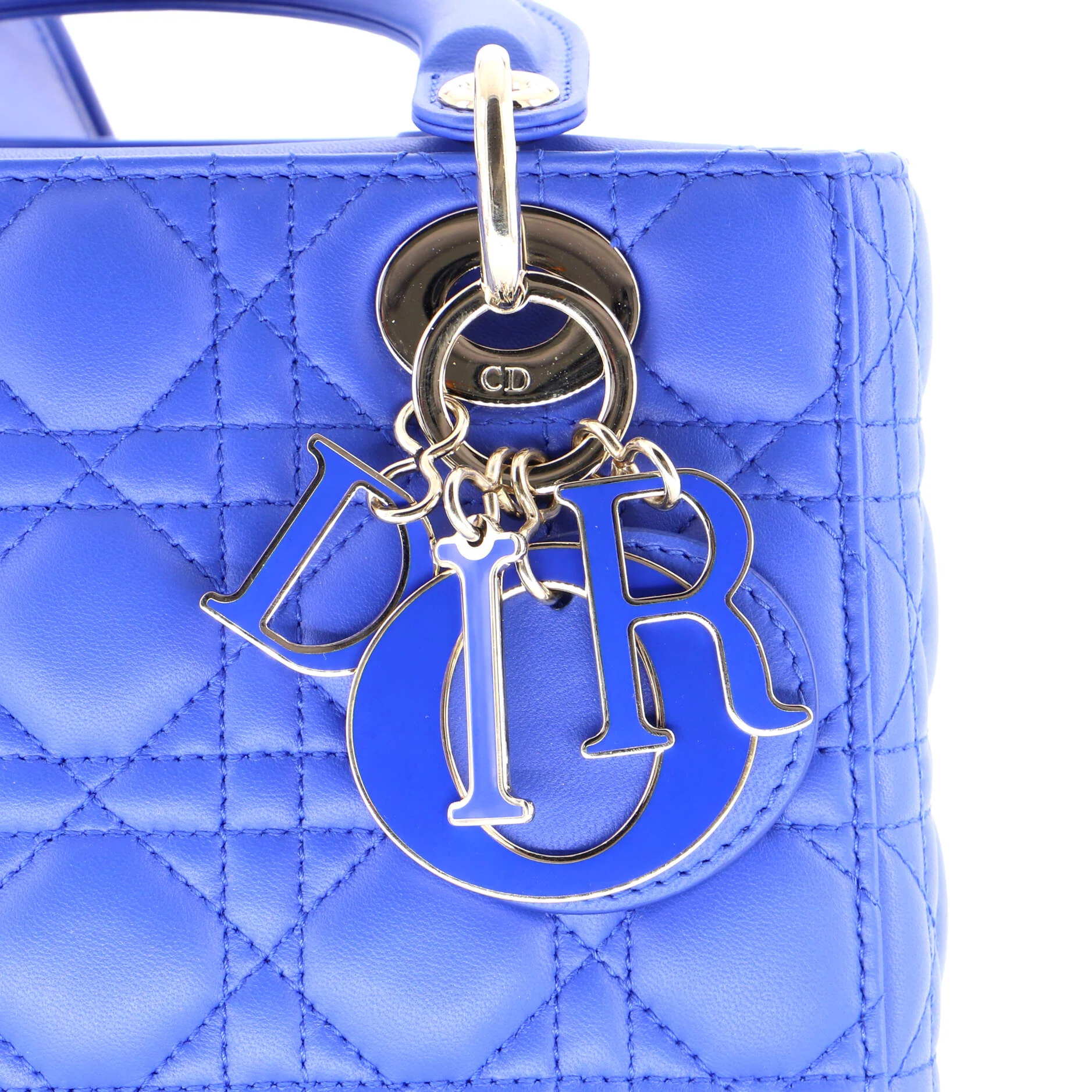 My ABCDior Lady Dior Bag Cannage Quilt Lambskin - Image 6