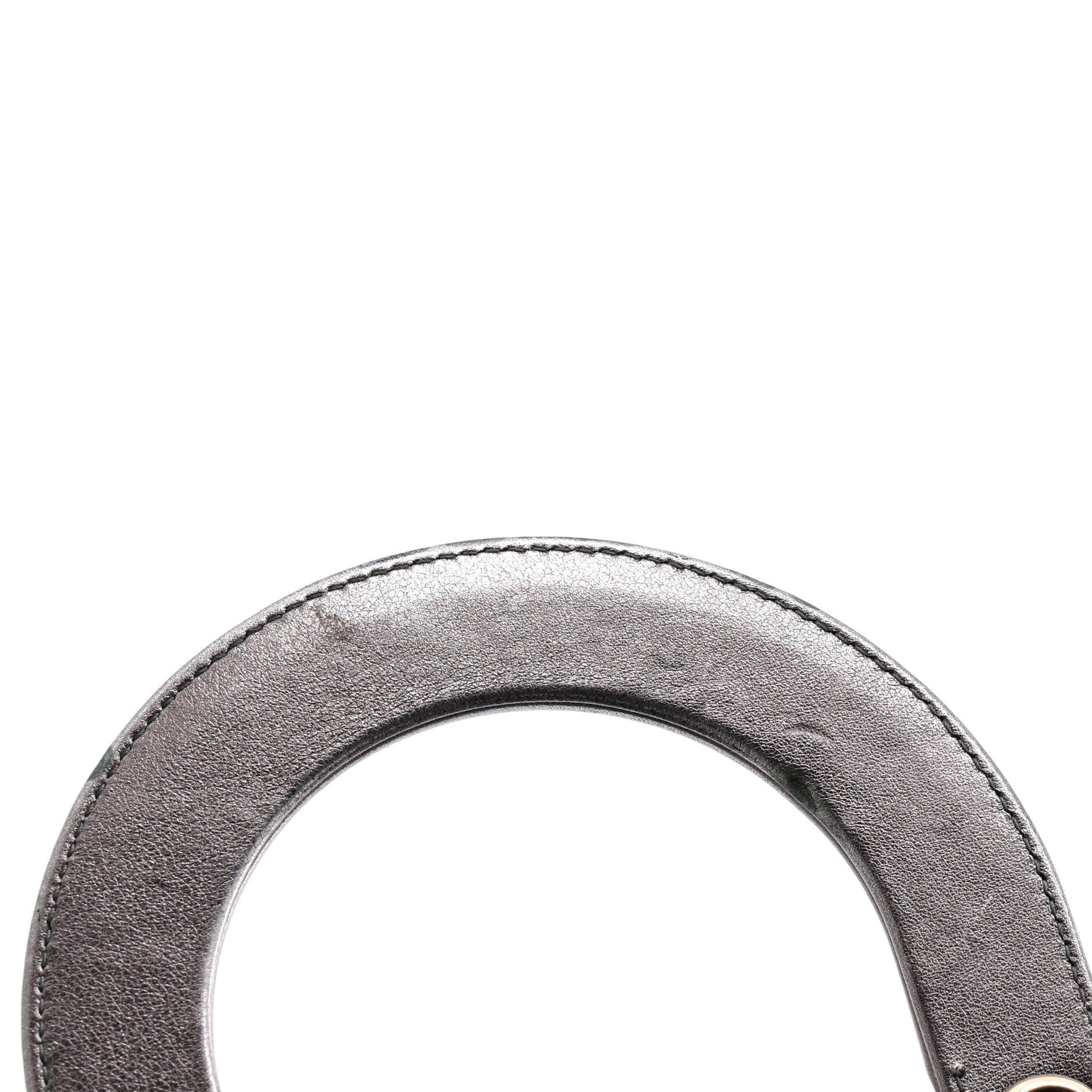My ABCDior Lady Dior Bag Metallic Cannage Quilt Leather - Image 6
