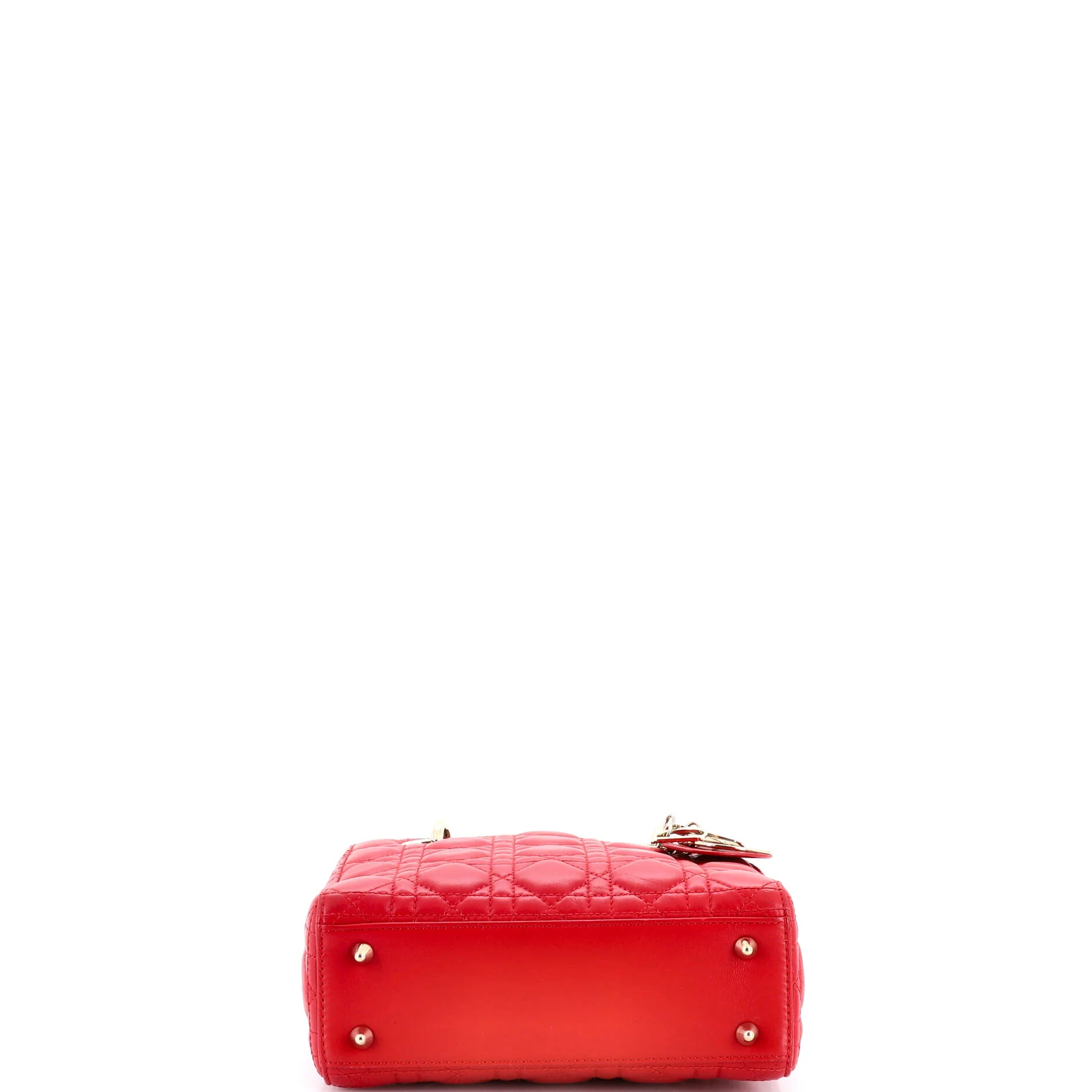 My Lady Dior Bag Cannage Quilt Lambskin - Image 4