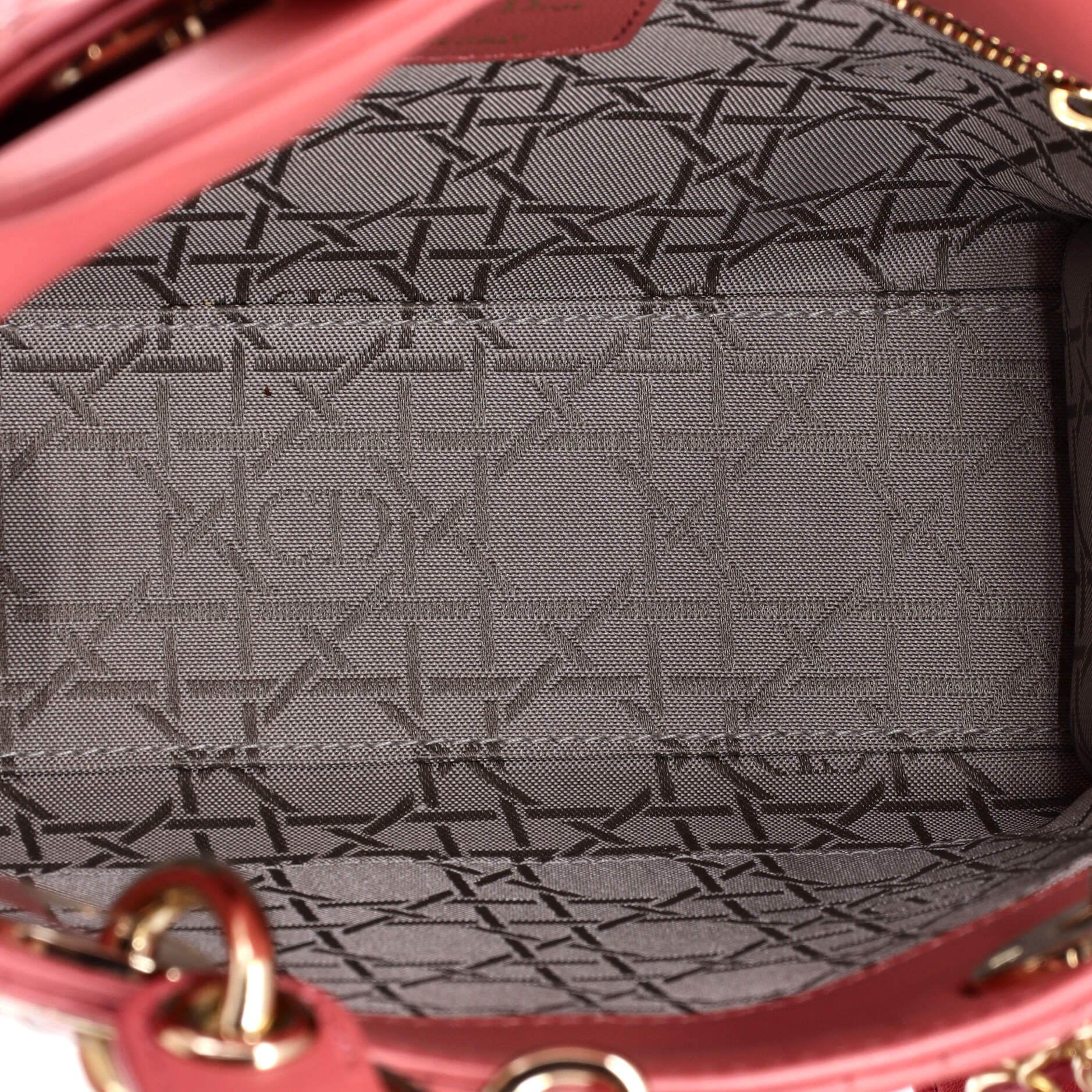 My Lady Dior Bag Cannage Quilt Lambskin - Image 5