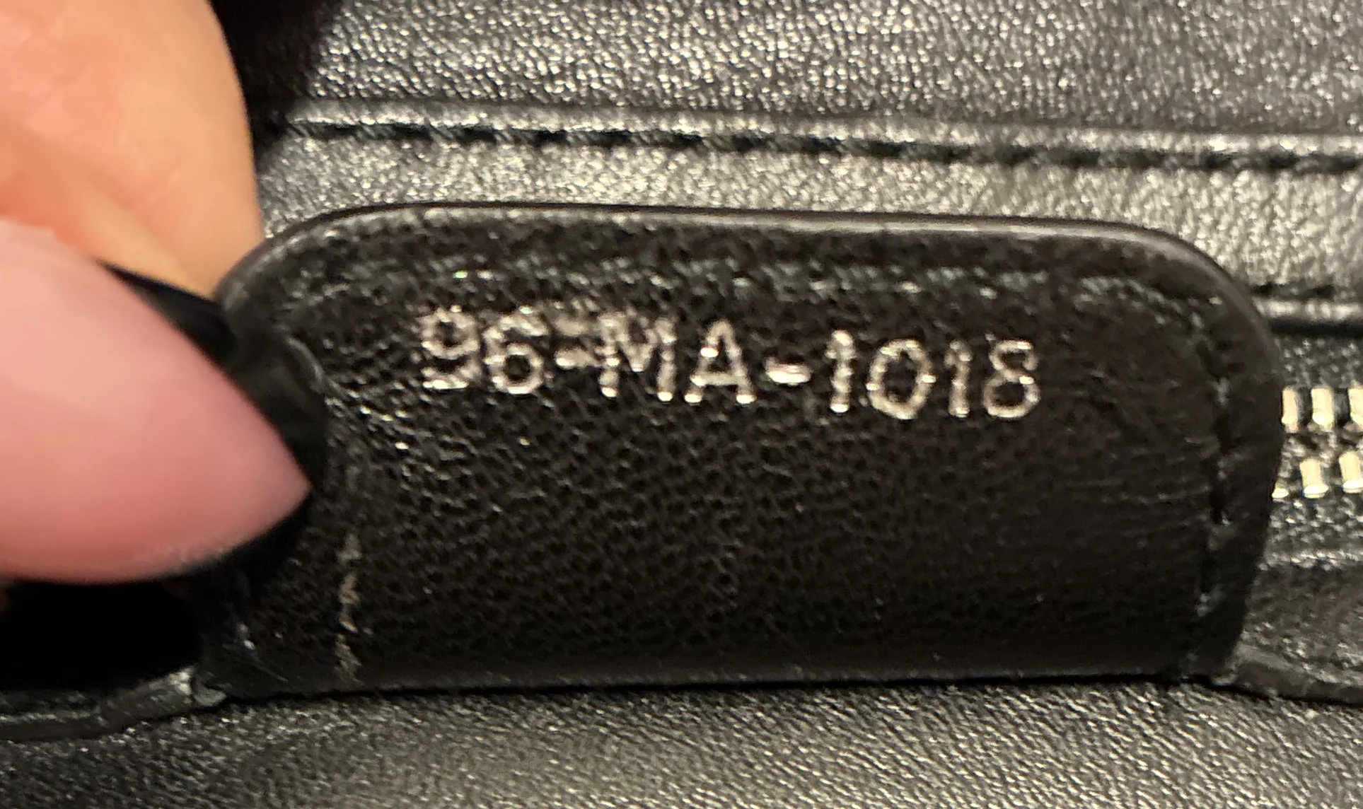 North South Soft Chain Tote Cannage Stitch Leather Medium - Image 8