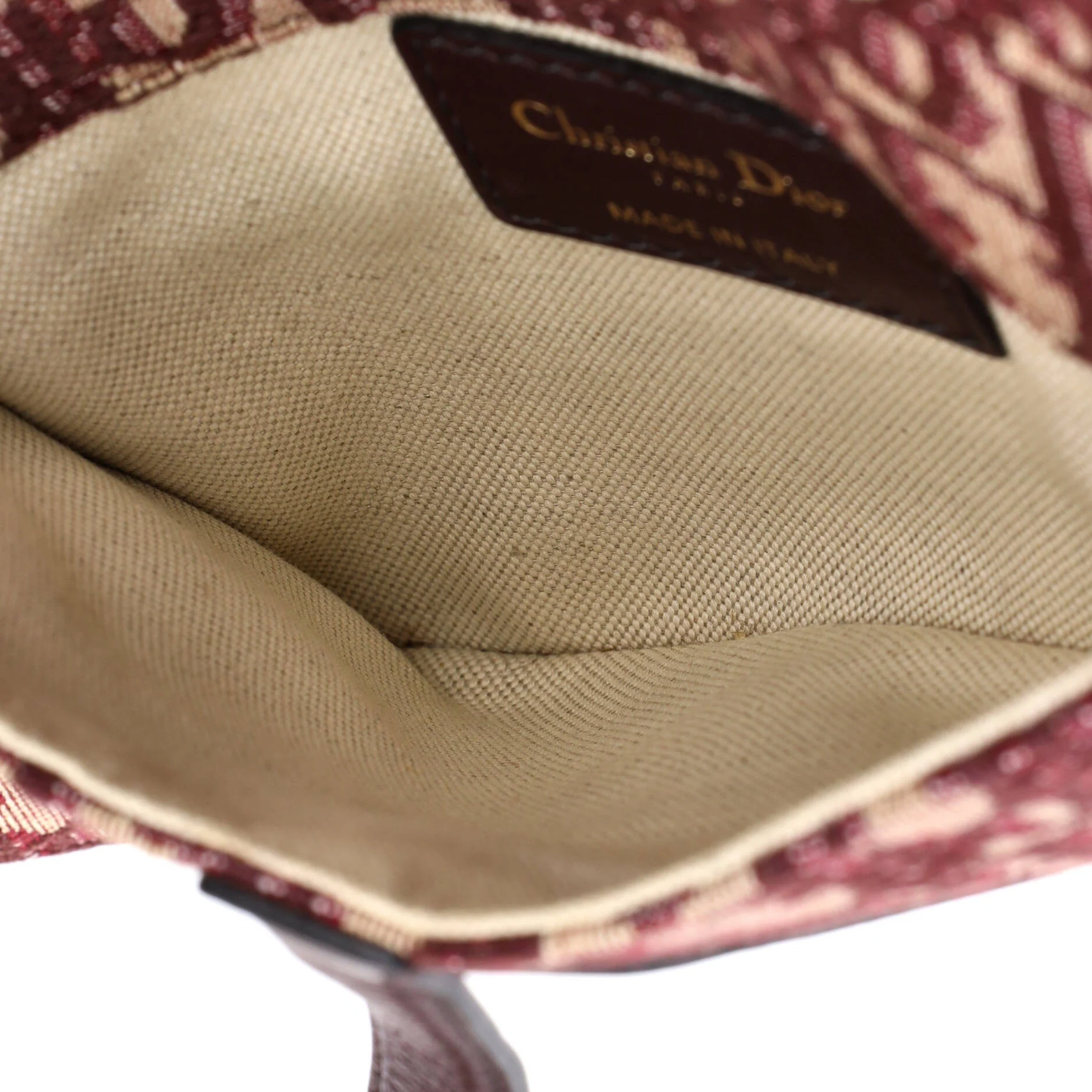 Saddle Belt Bag Oblique Canvas - Image 5