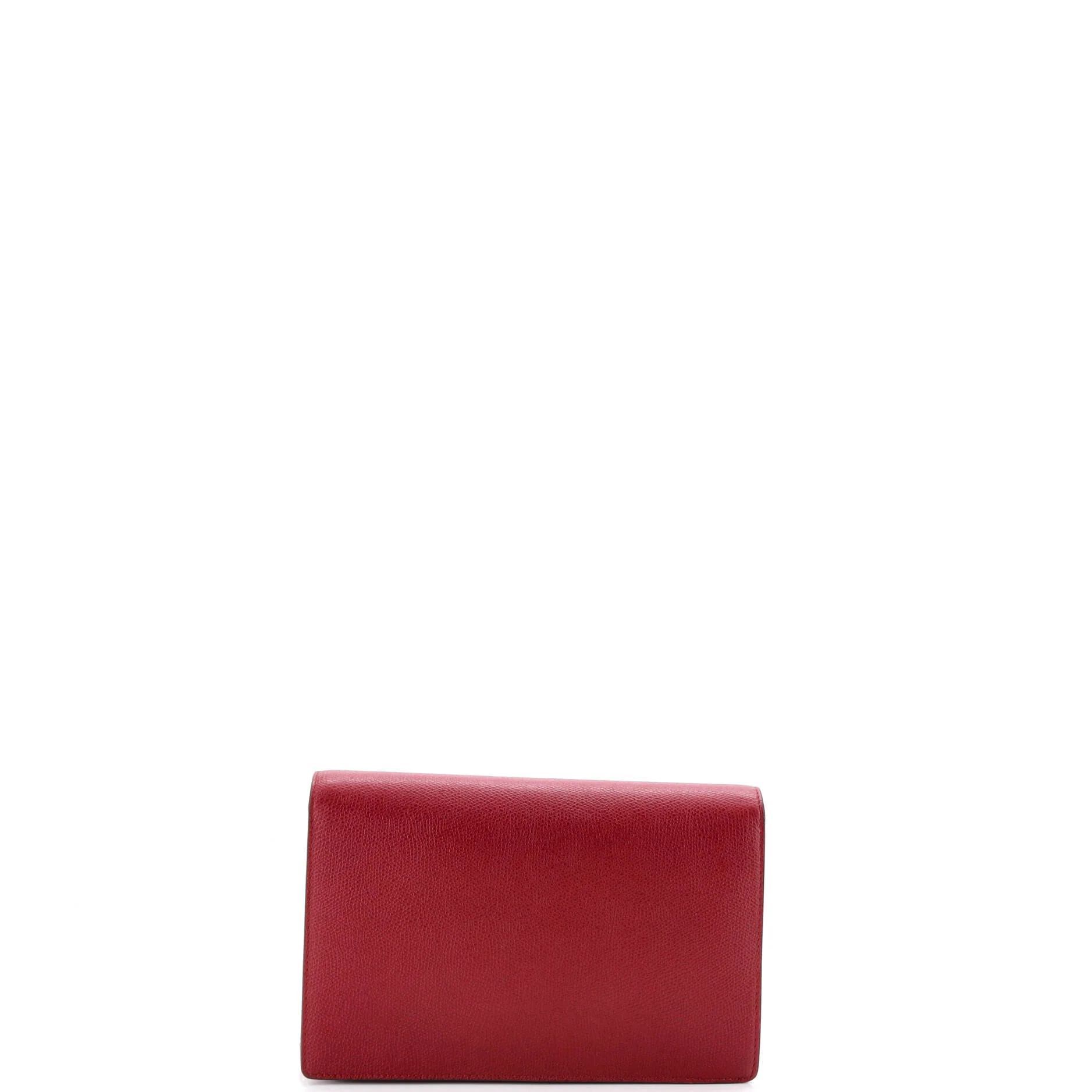 Saddle Chain Clutch Leather - Image 3