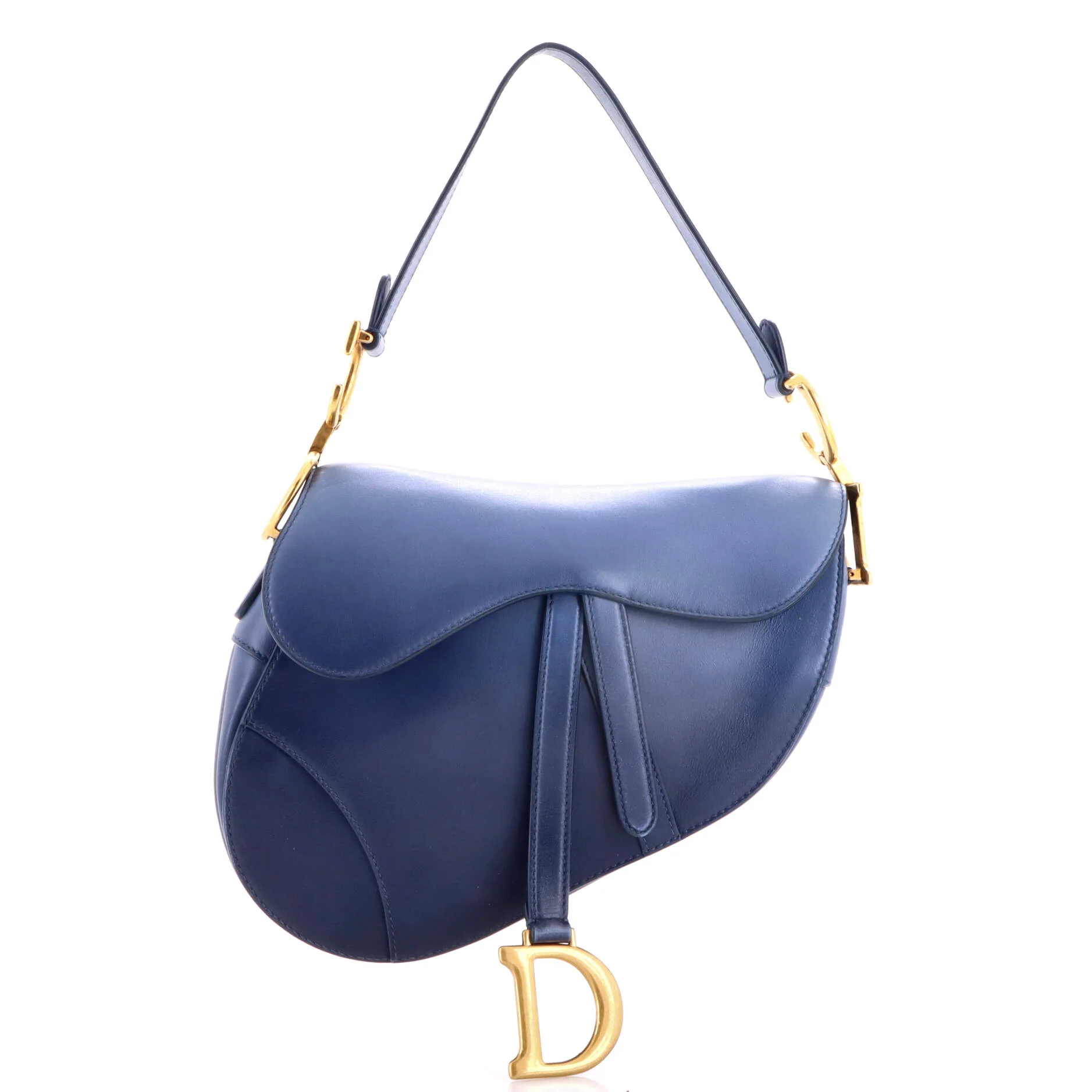 Saddle Handbag Gradient Leather Medium
