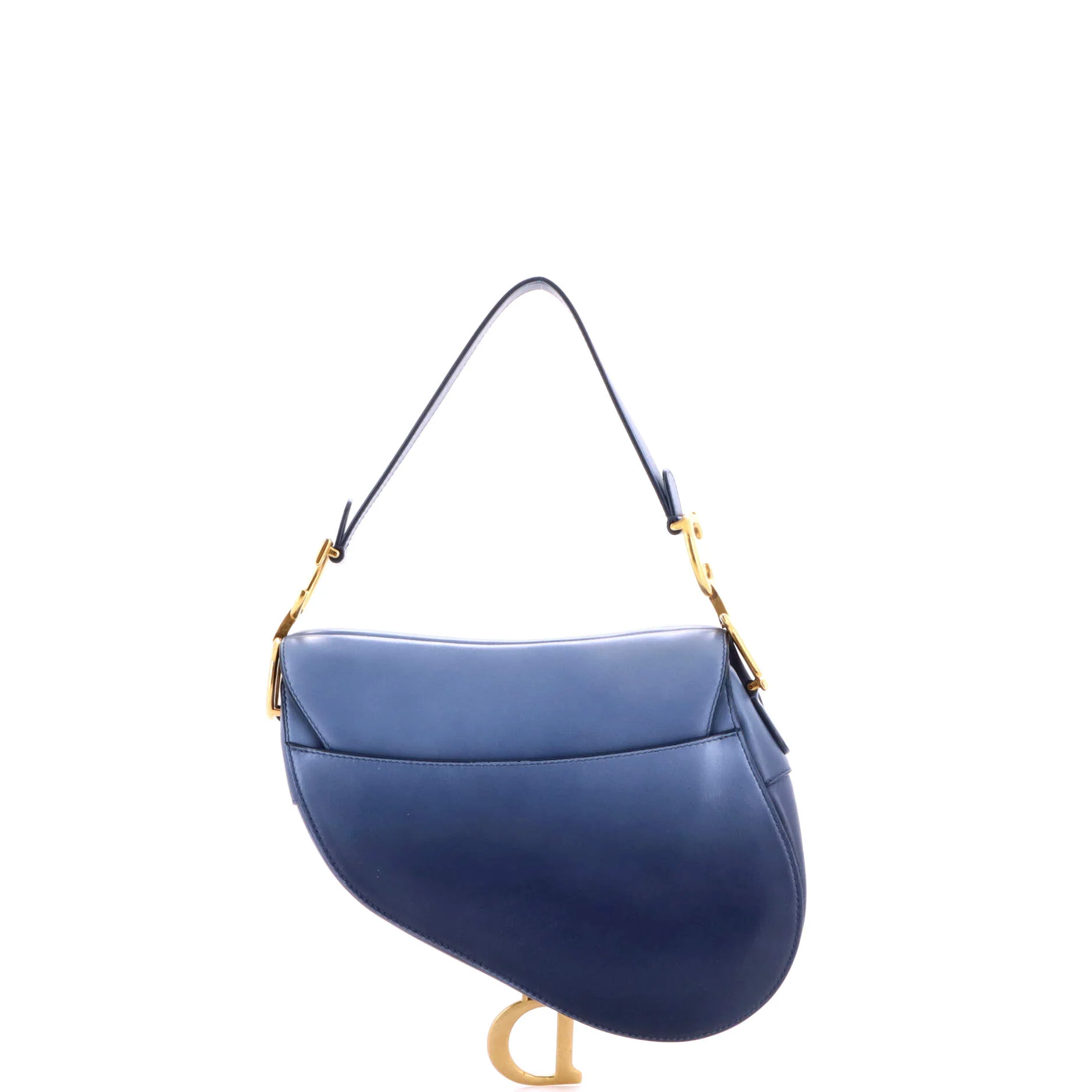 Saddle Handbag Gradient Leather Medium - Image 3