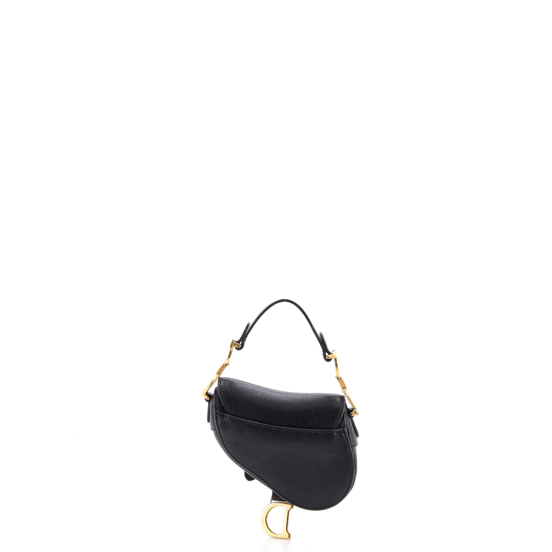 Saddle Handbag Leather Micro - Image 3