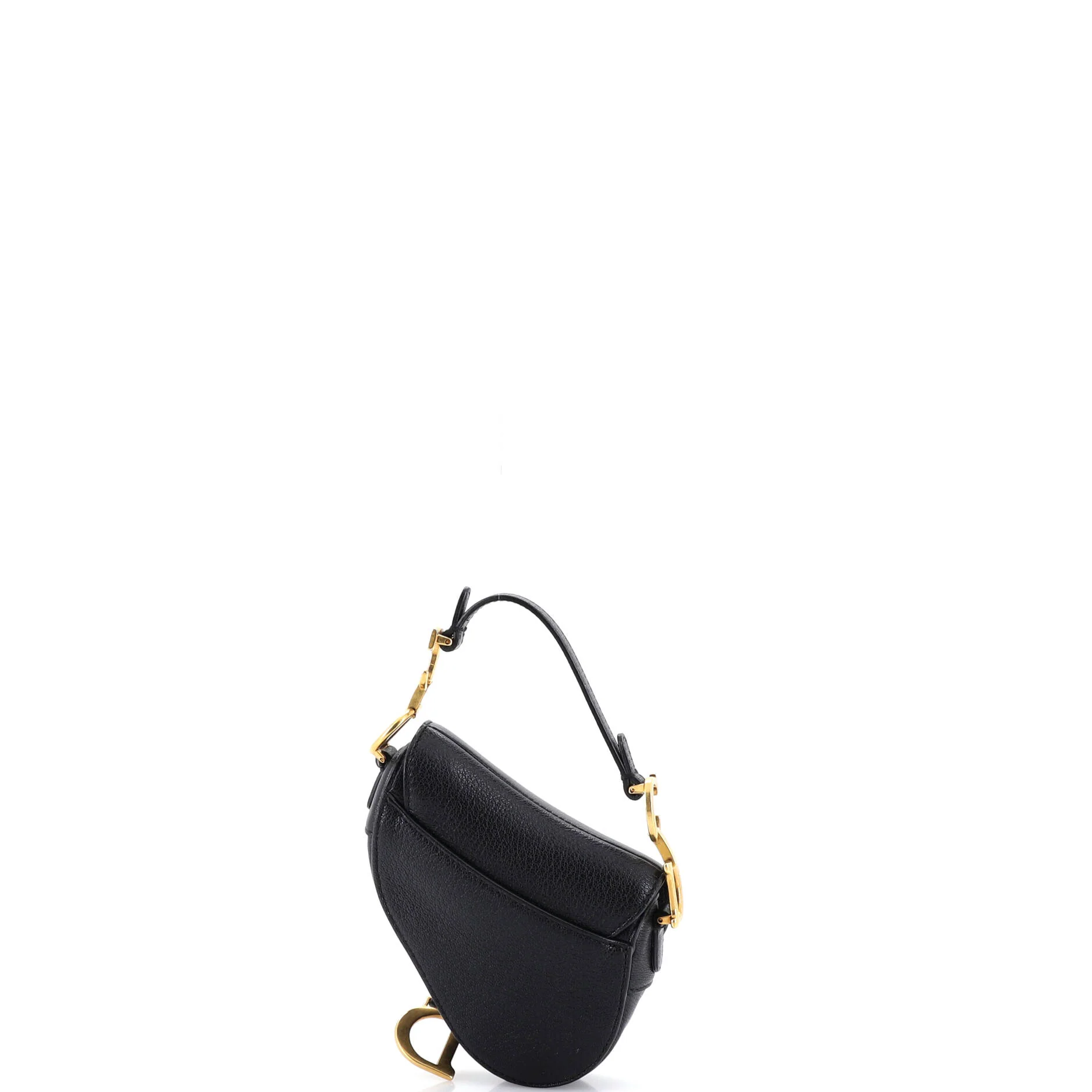 Saddle Handbag Leather Micro - Image 3