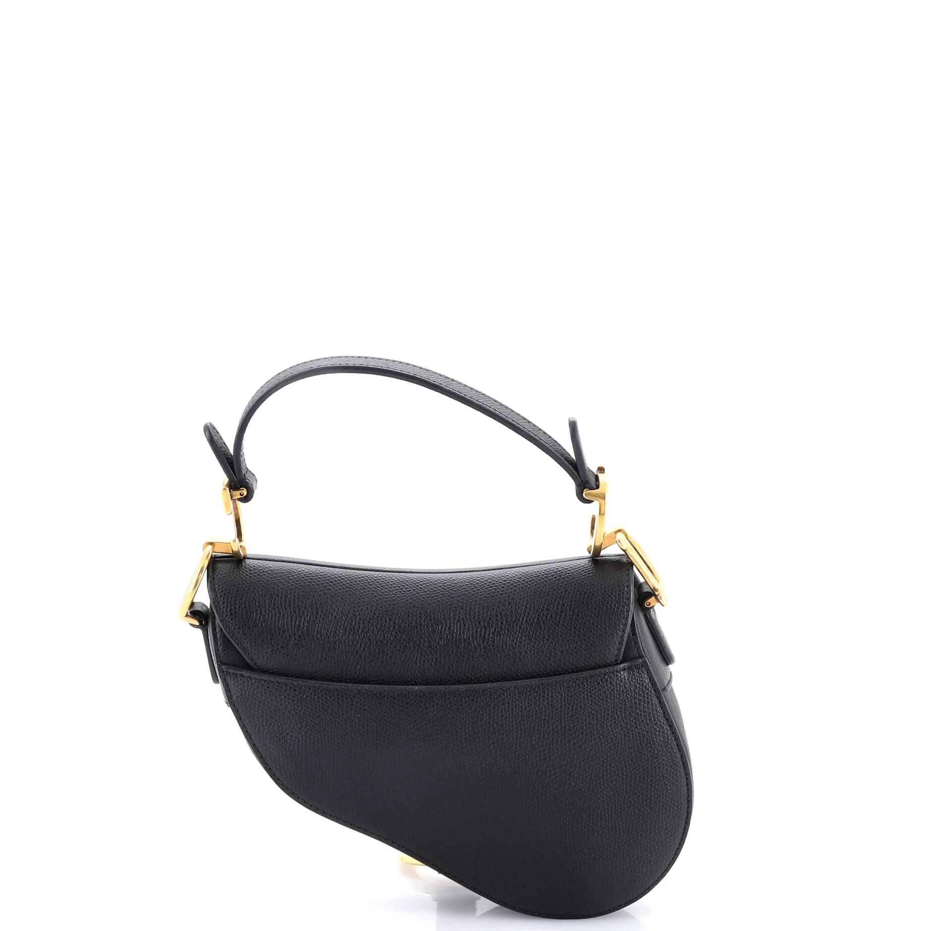 Saddle Handbag Leather Mini - Image 3