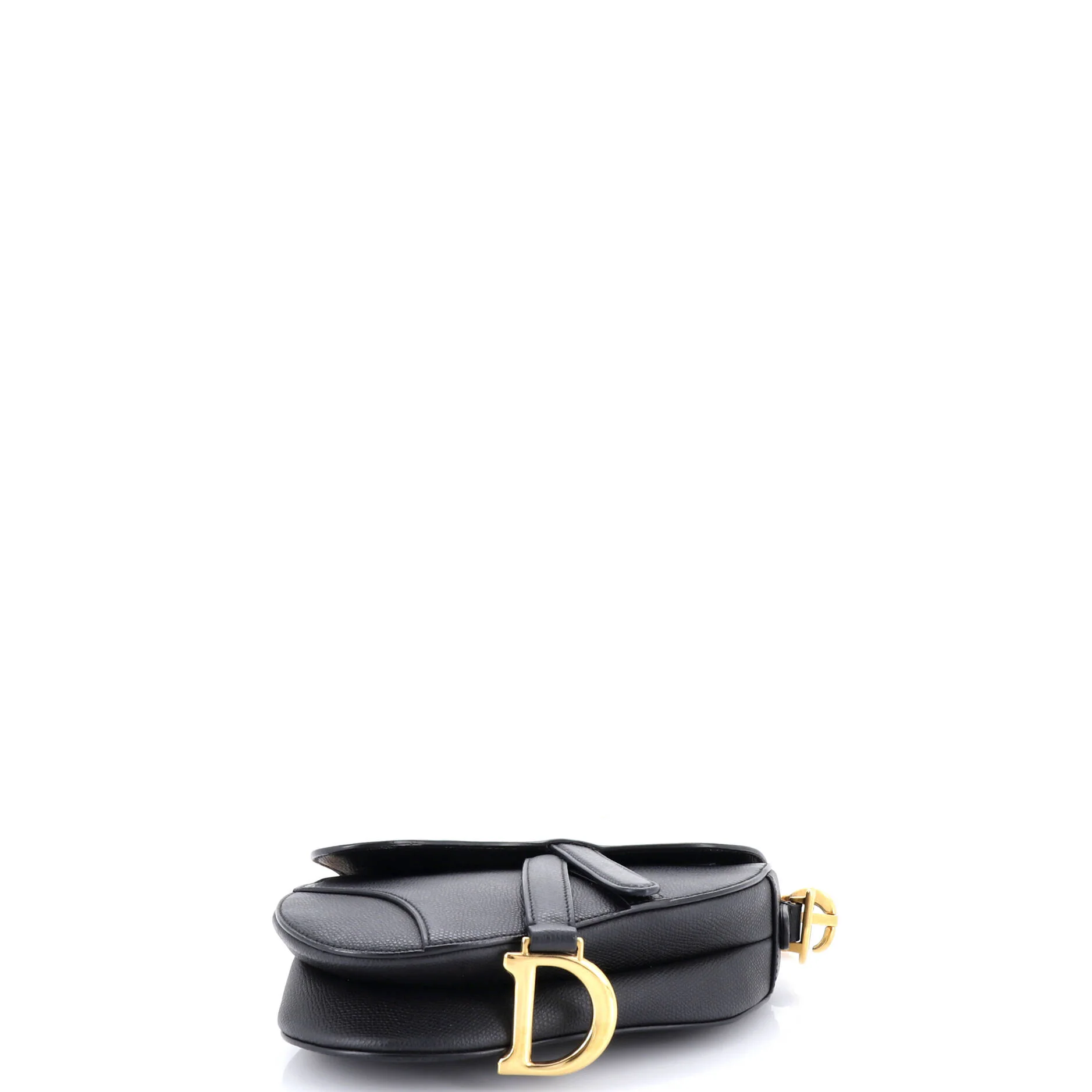 Saddle Handbag Leather Mini - Image 4