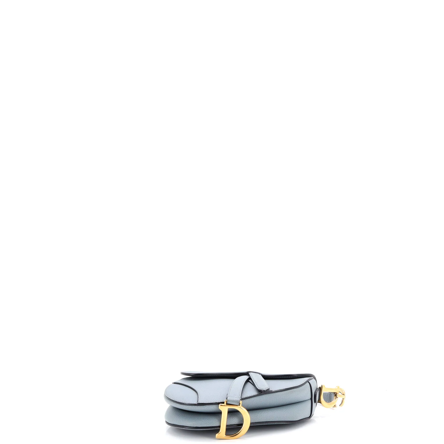 Saddle Handbag Leather Mini - Image 4