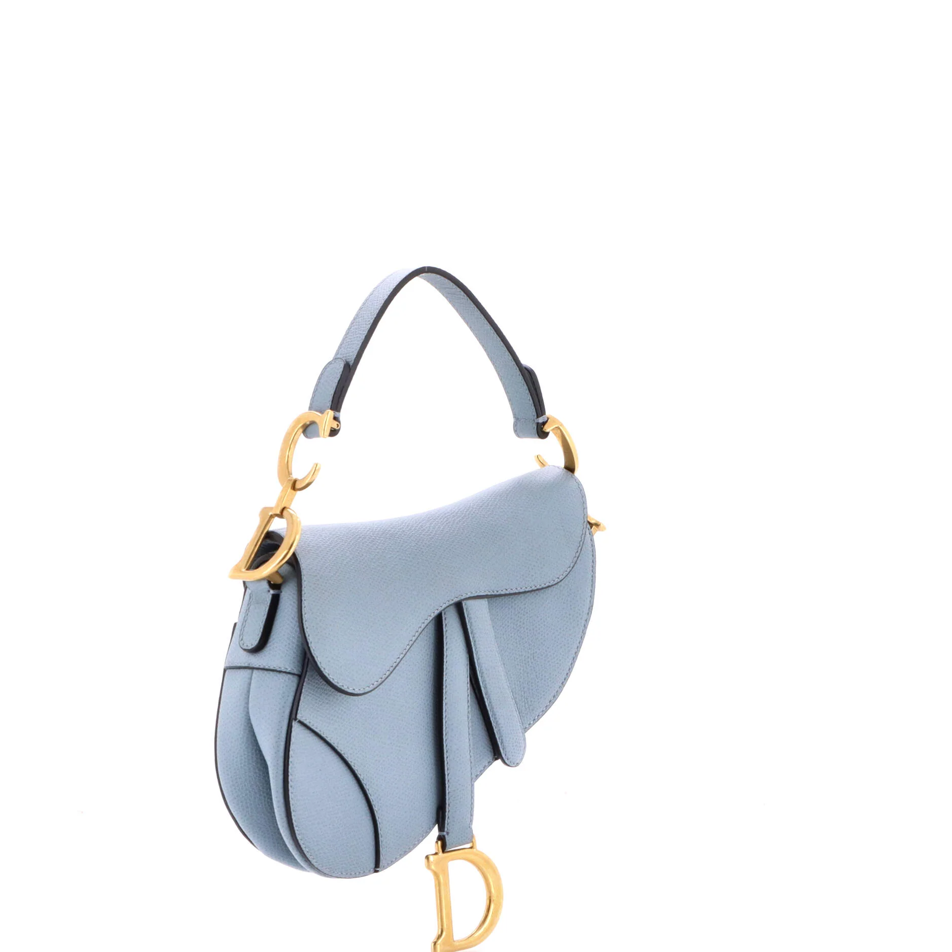 Saddle Handbag Leather Mini - Image 2