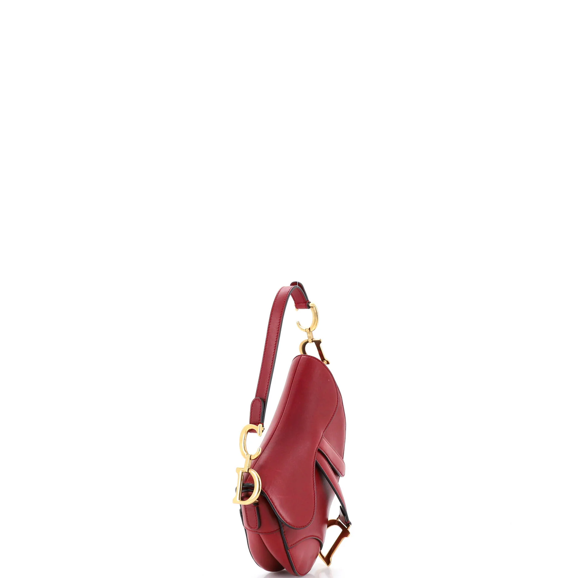 Saddle Handbag Leather Mini - Image 2