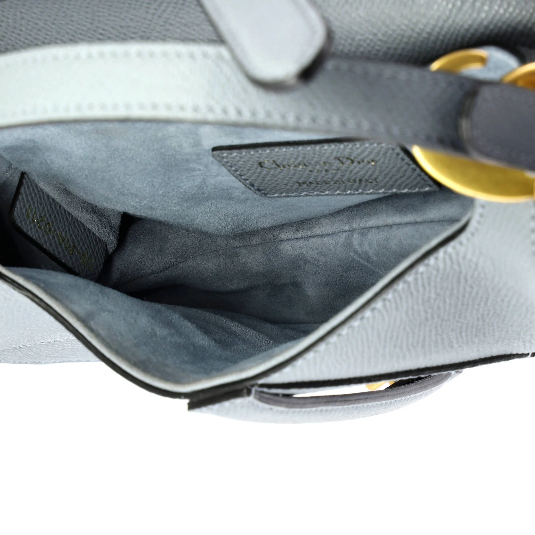 Saddle Handbag Leather Mini - Image 5