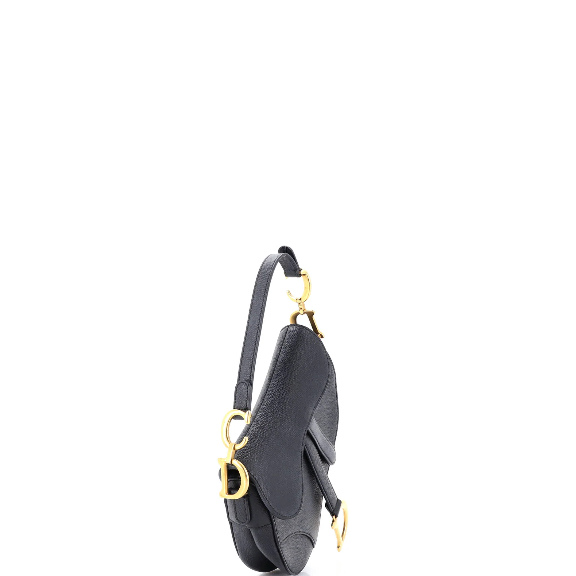 Saddle Handbag Leather Mini - Image 2