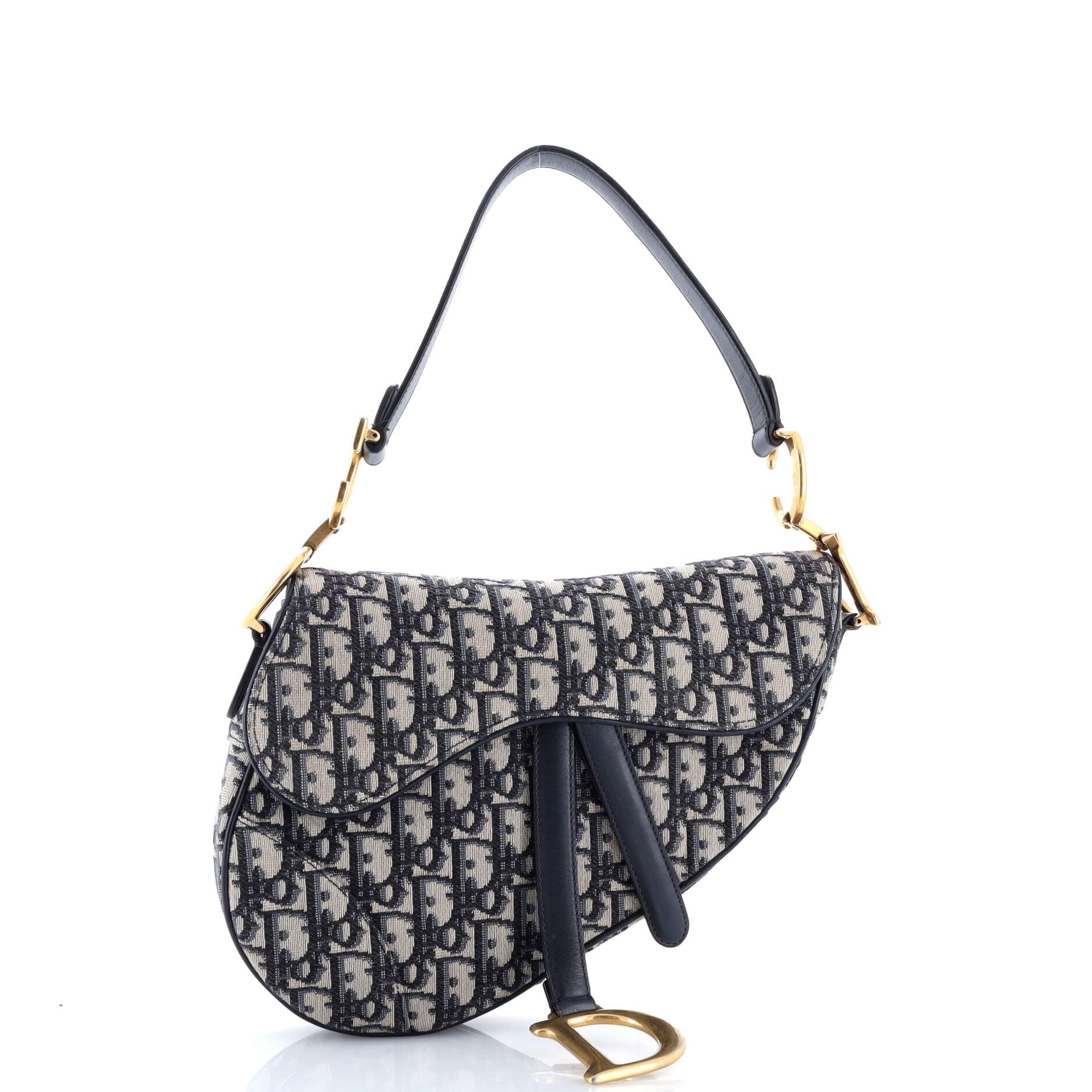 Saddle Handbag Oblique Canvas Medium - Image 2