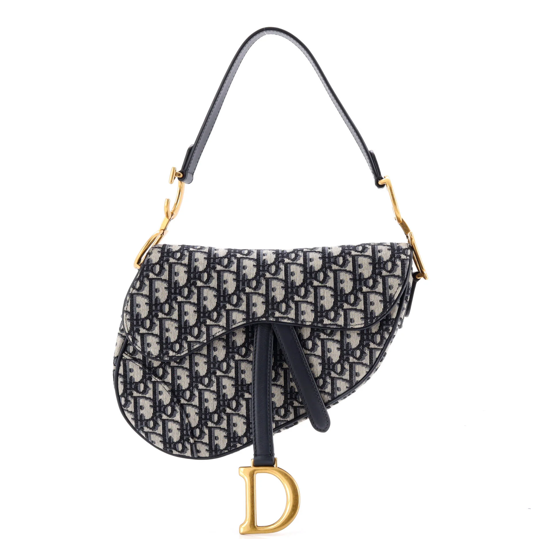 Saddle Handbag Oblique Canvas Medium