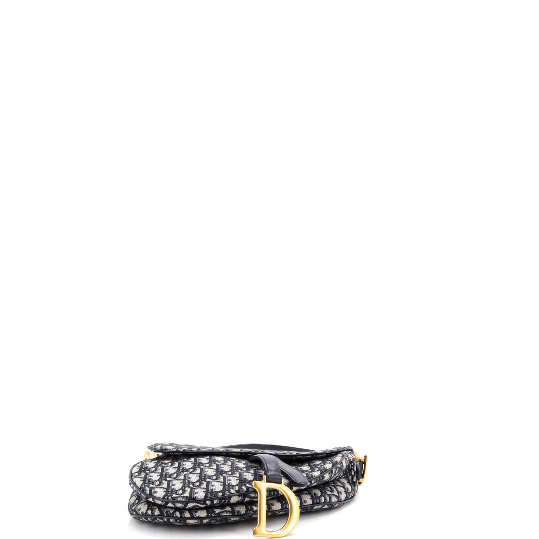 Saddle Handbag Oblique Canvas Medium - Image 4