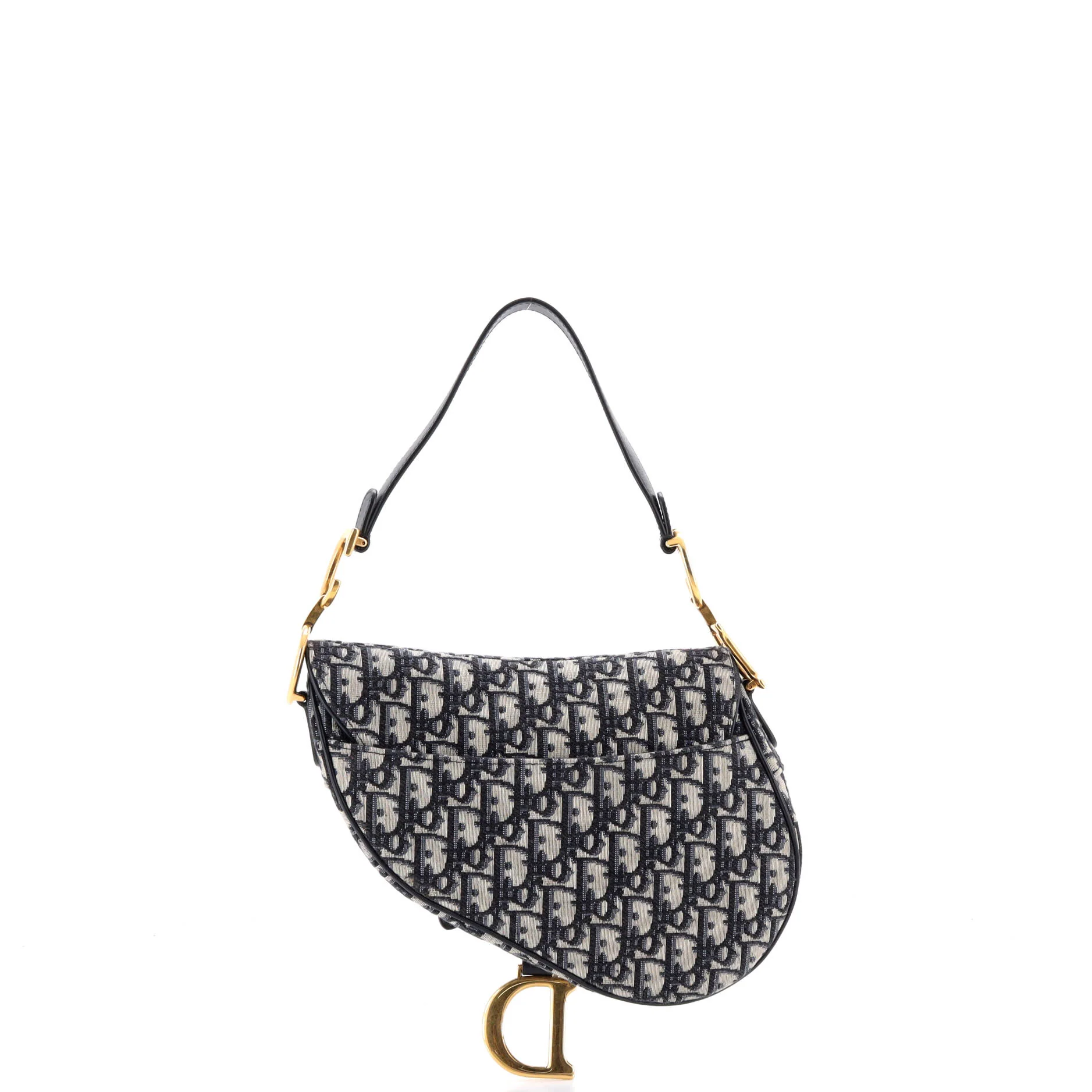 Saddle Handbag Oblique Canvas Medium - Image 3