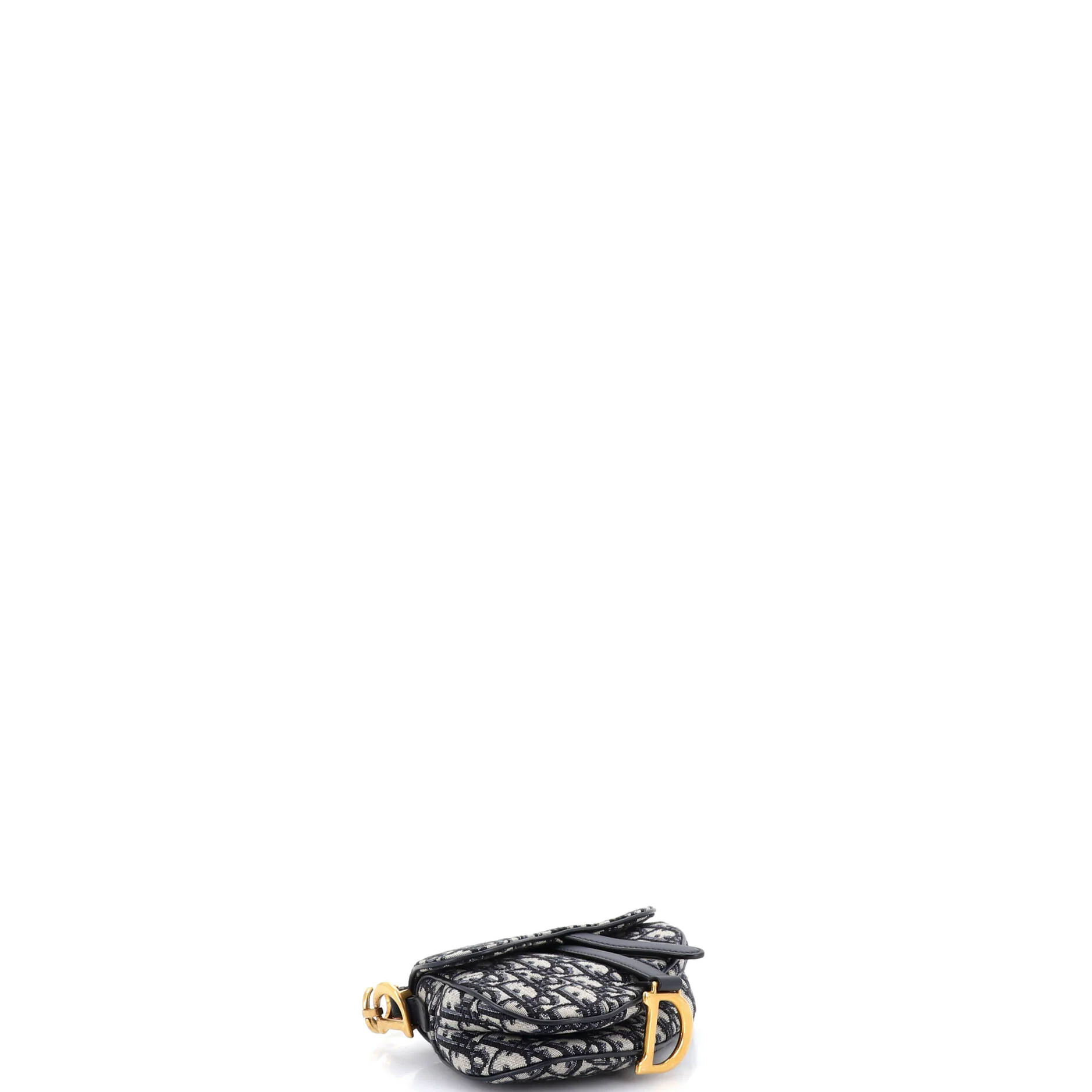 Saddle Handbag Oblique Canvas Mini - Image 4