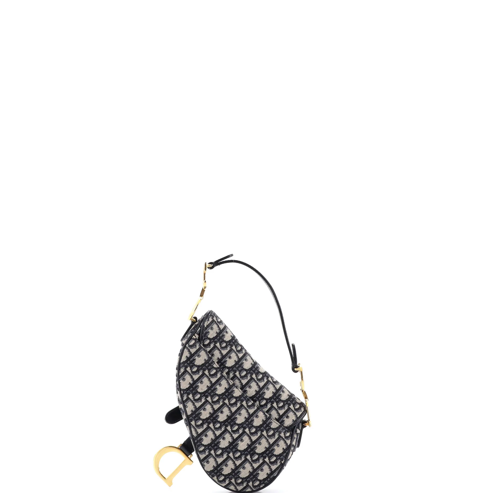 Saddle Handbag Oblique Canvas Mini - Image 3