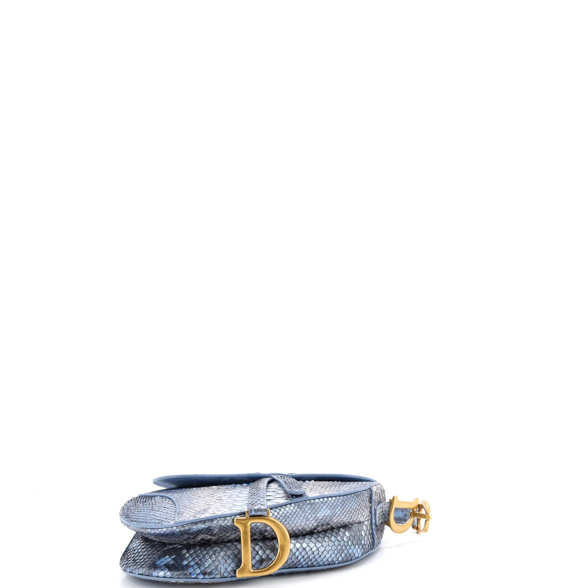 Saddle Handbag Python Medium - Image 4