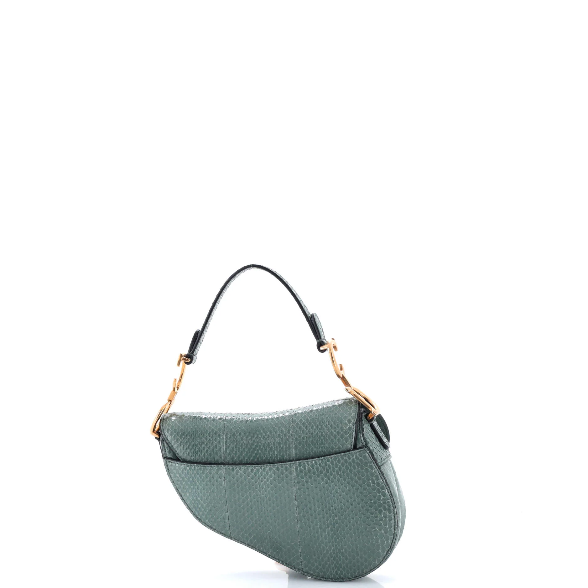 Saddle Handbag Python Mini - Image 3