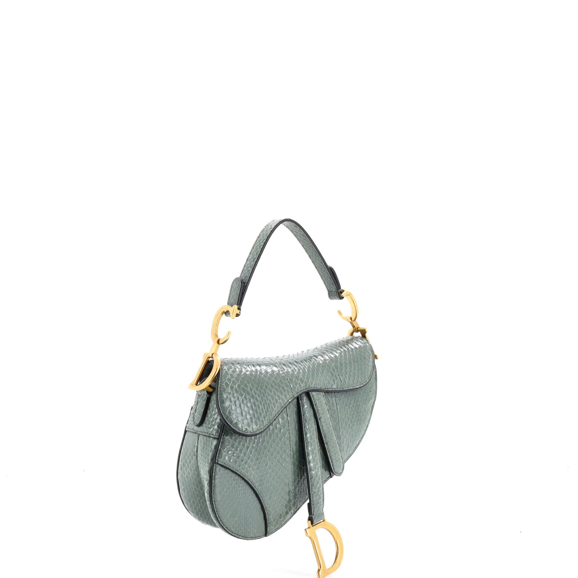 Saddle Handbag Python Mini - Image 2