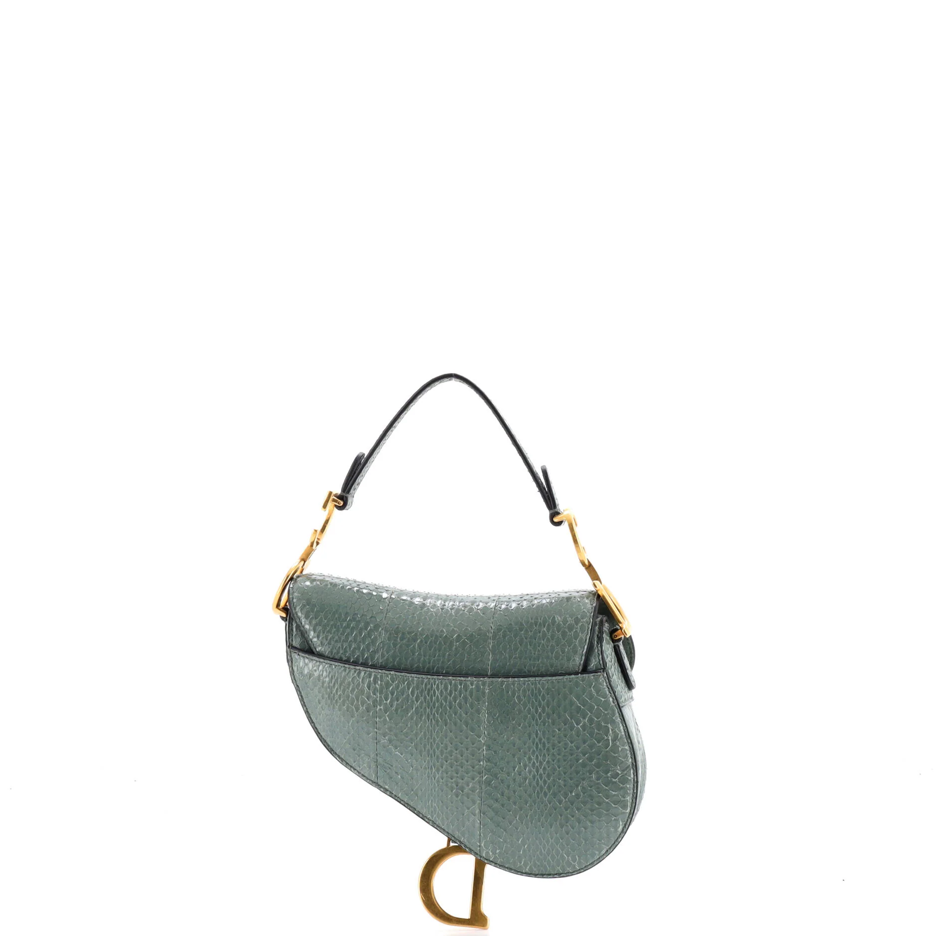 Saddle Handbag Python Mini - Image 3