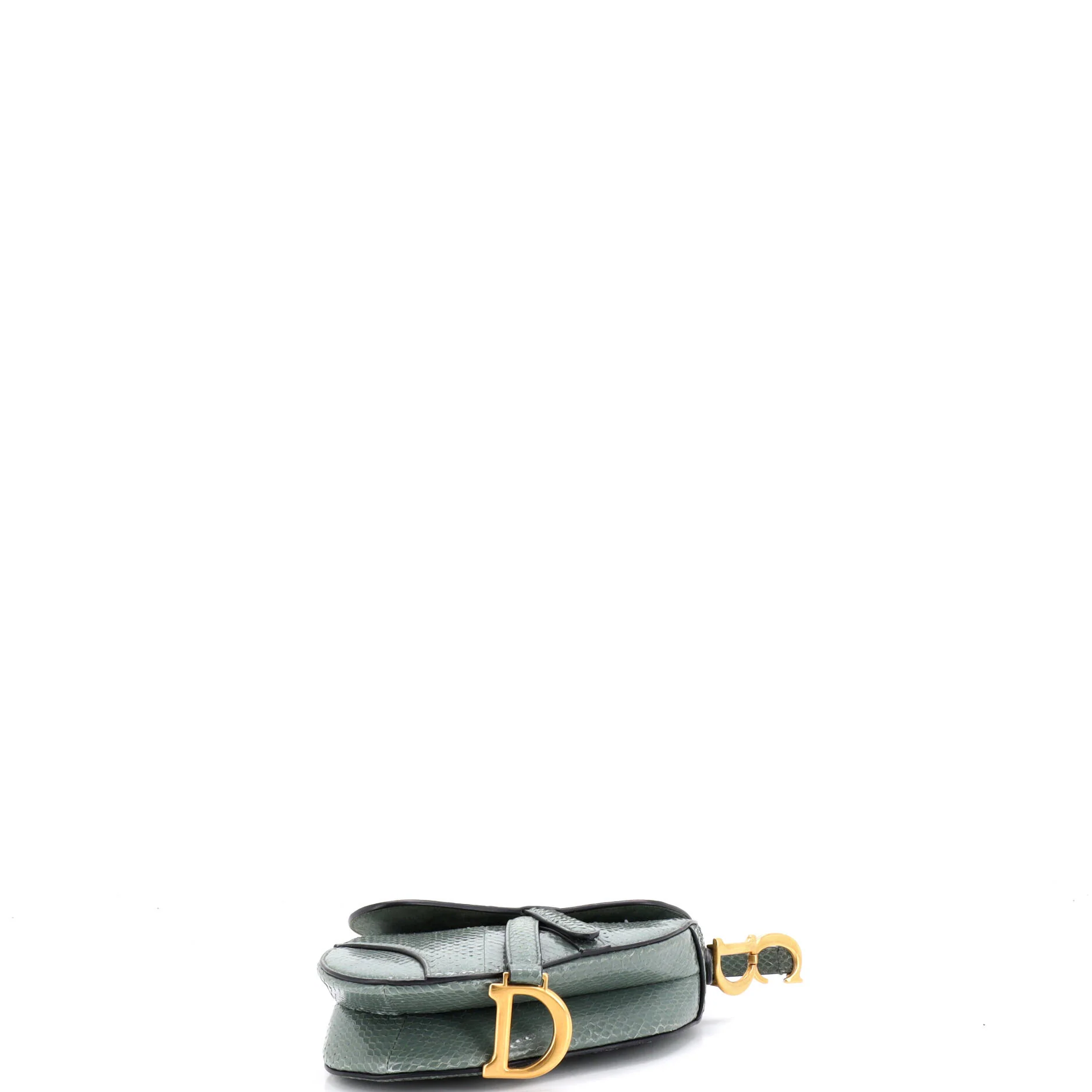 Saddle Handbag Python Mini - Image 4