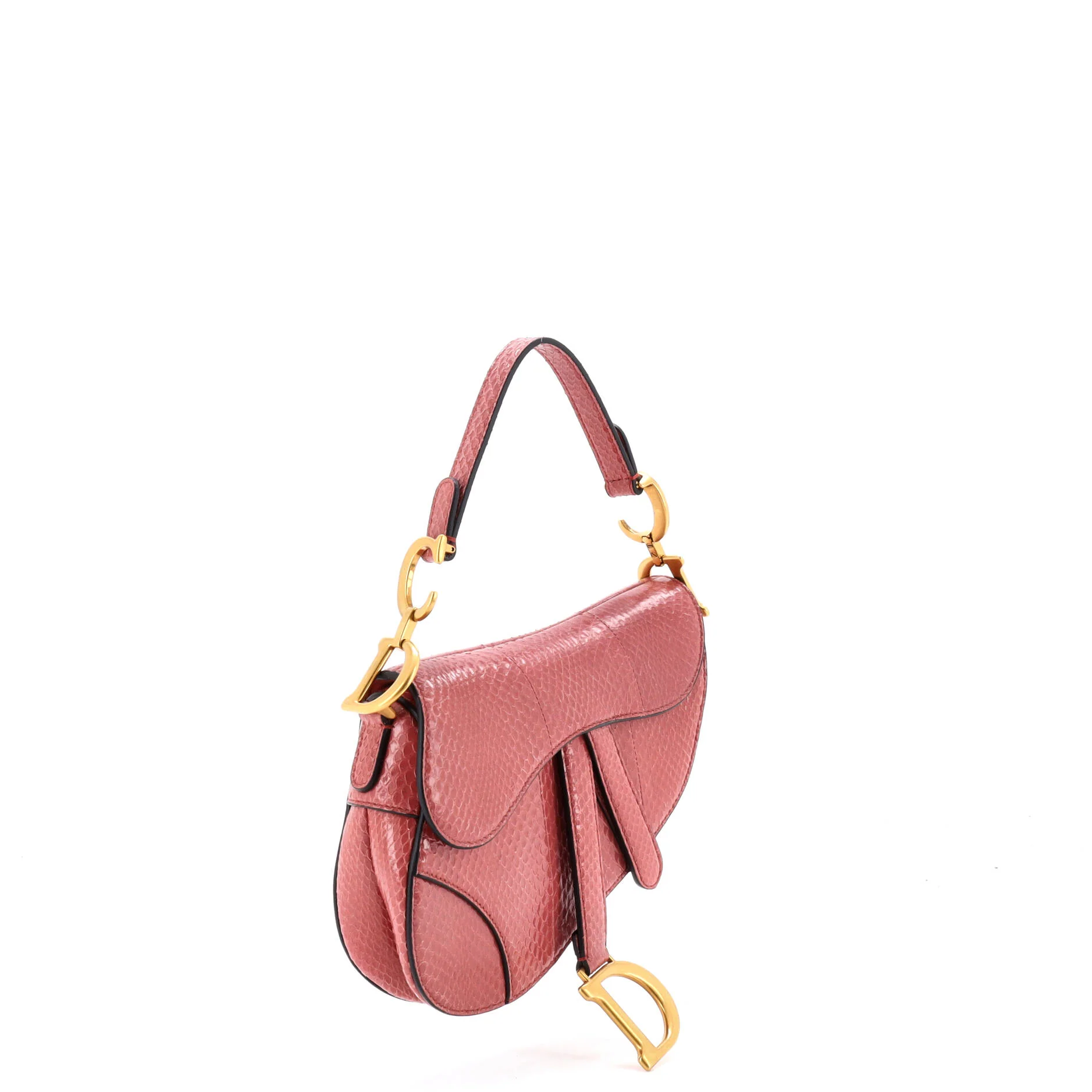 Saddle Handbag Python Mini - Image 2