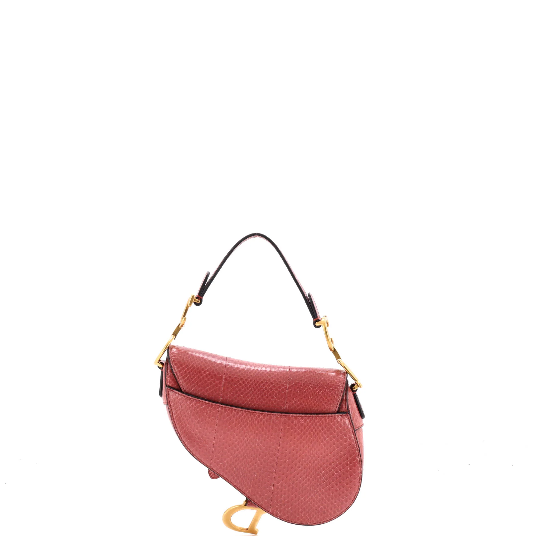 Saddle Handbag Python Mini - Image 3