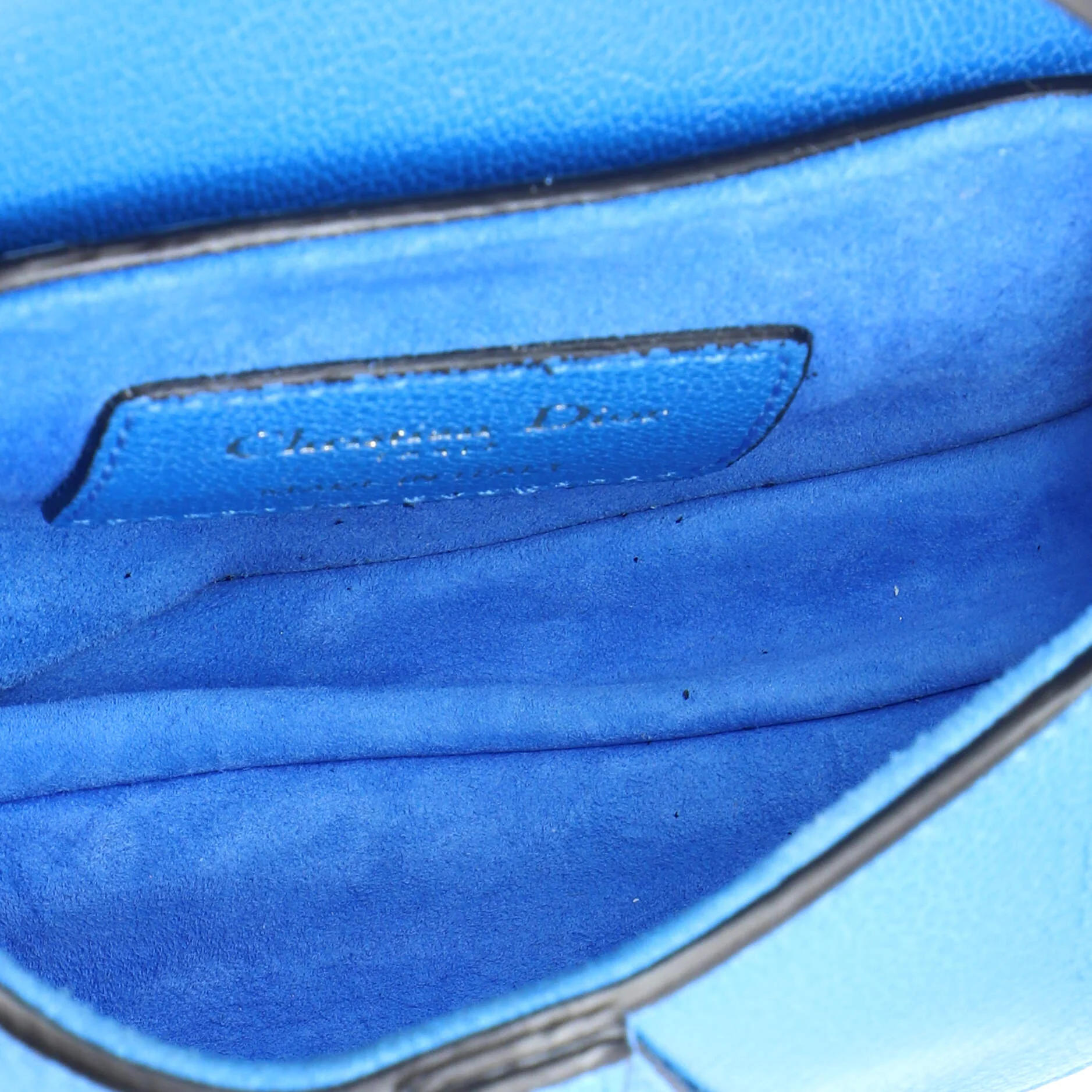 Saddle Handbag with Strap Leather Micro - Image 5