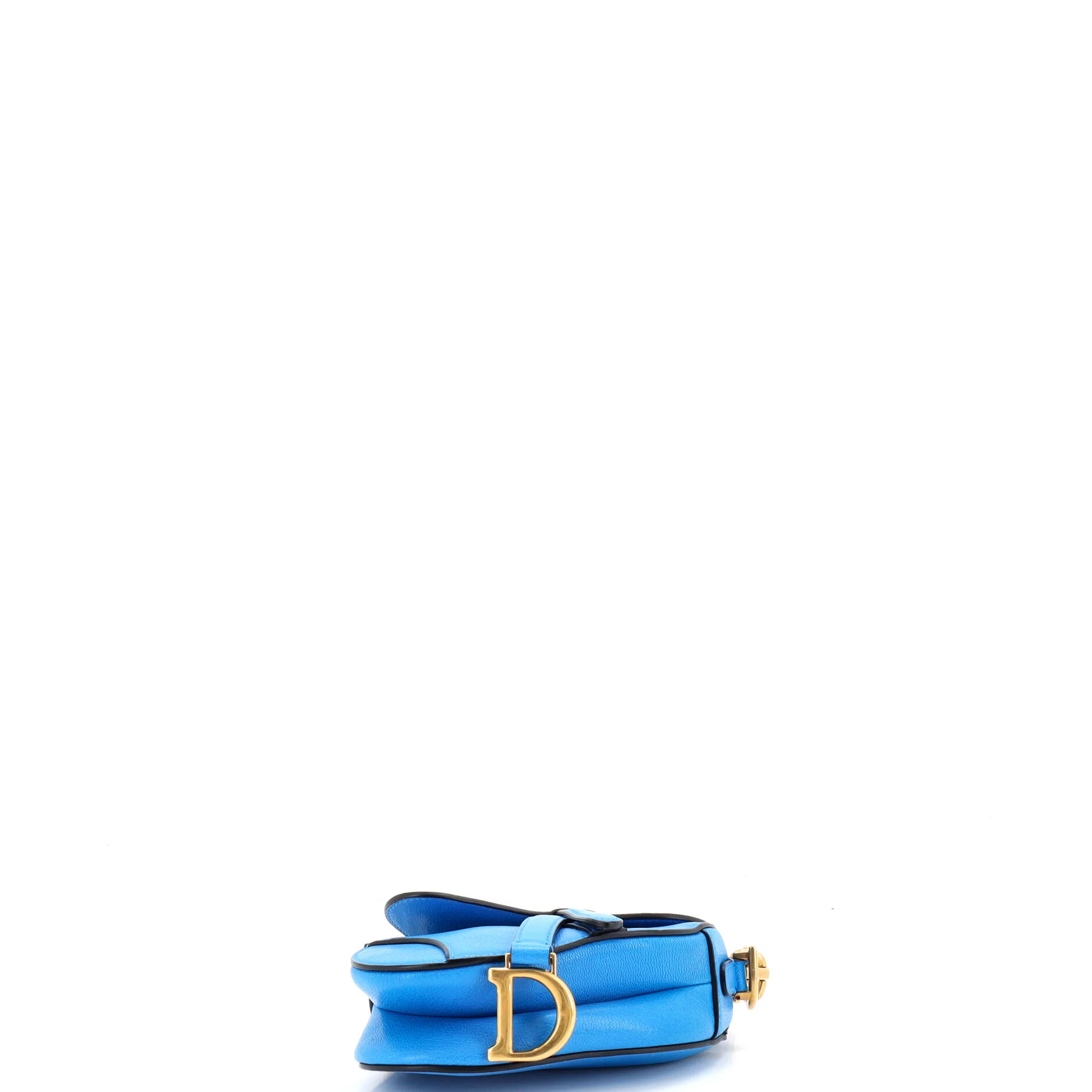 Saddle Handbag with Strap Leather Micro - Image 4