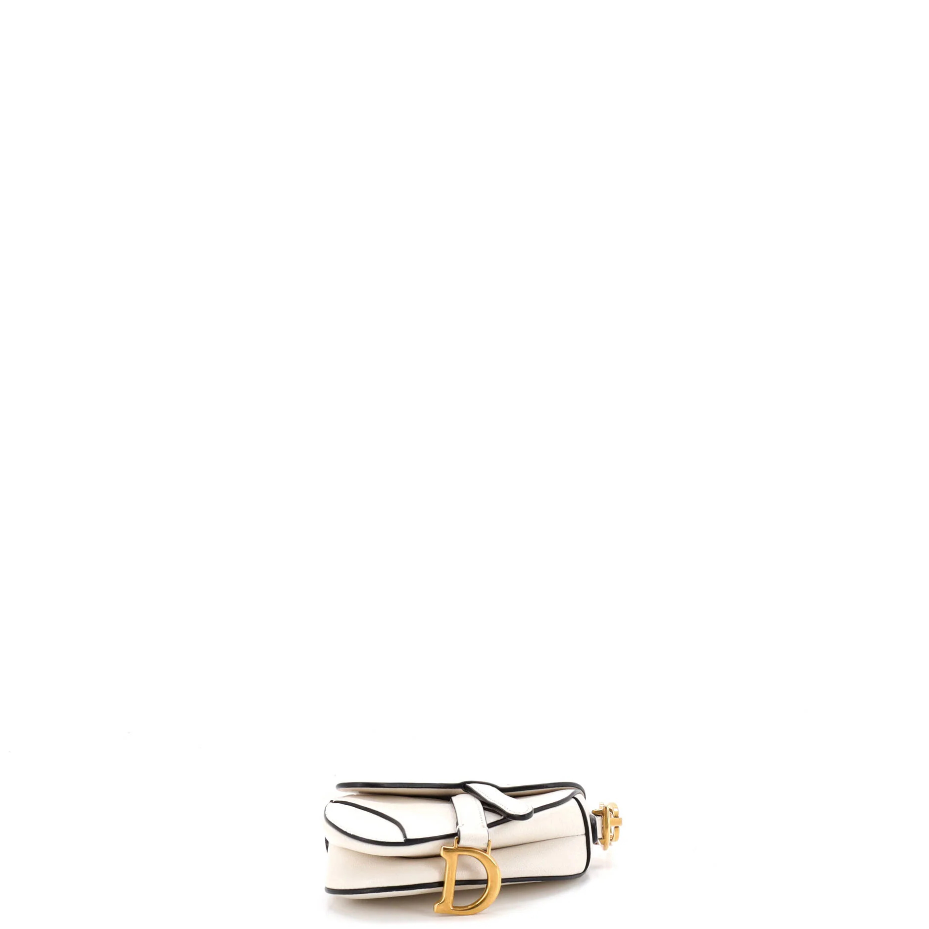 Saddle Handbag with Strap Leather Micro - Image 4