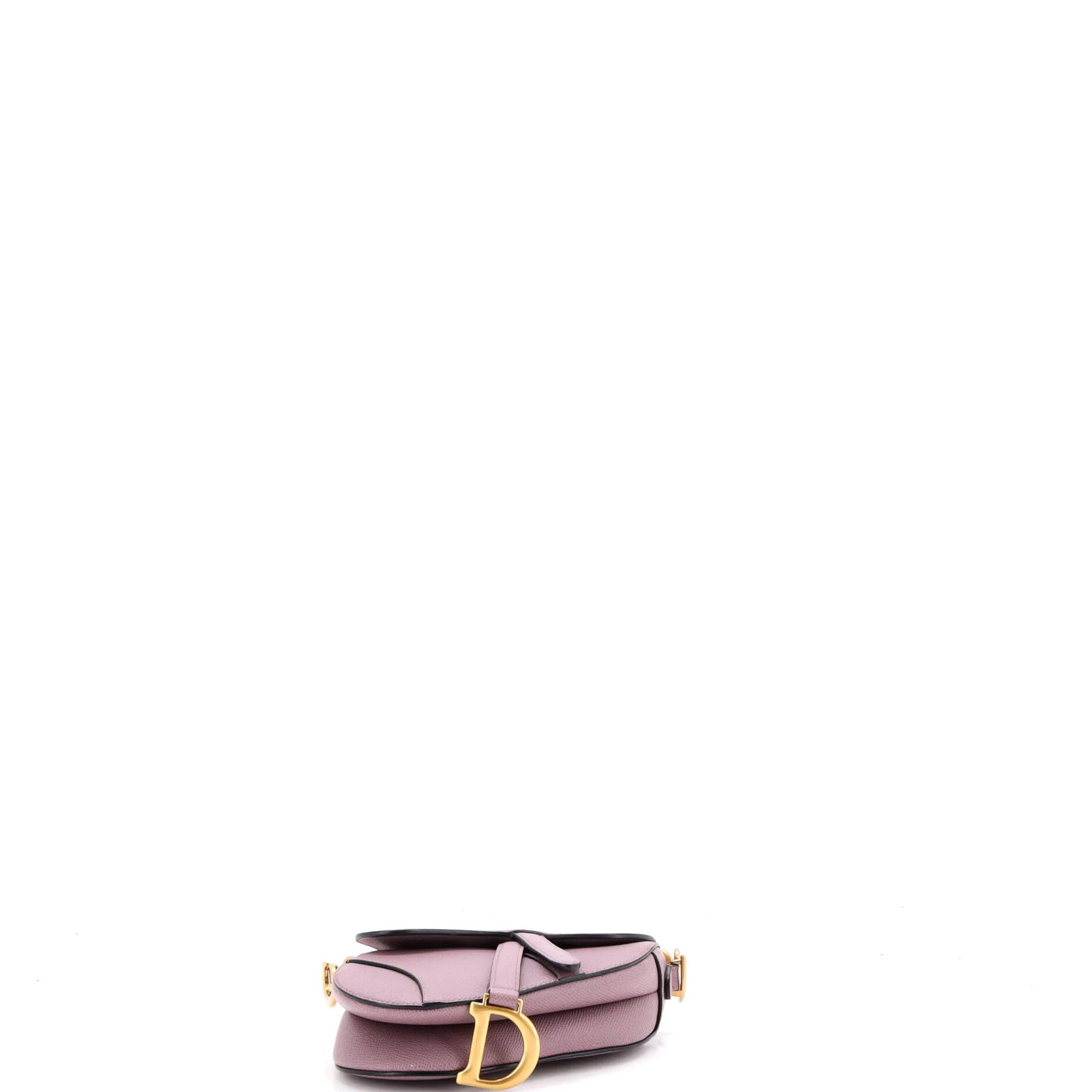 Saddle Handbag with Strap Leather Micro - Image 4