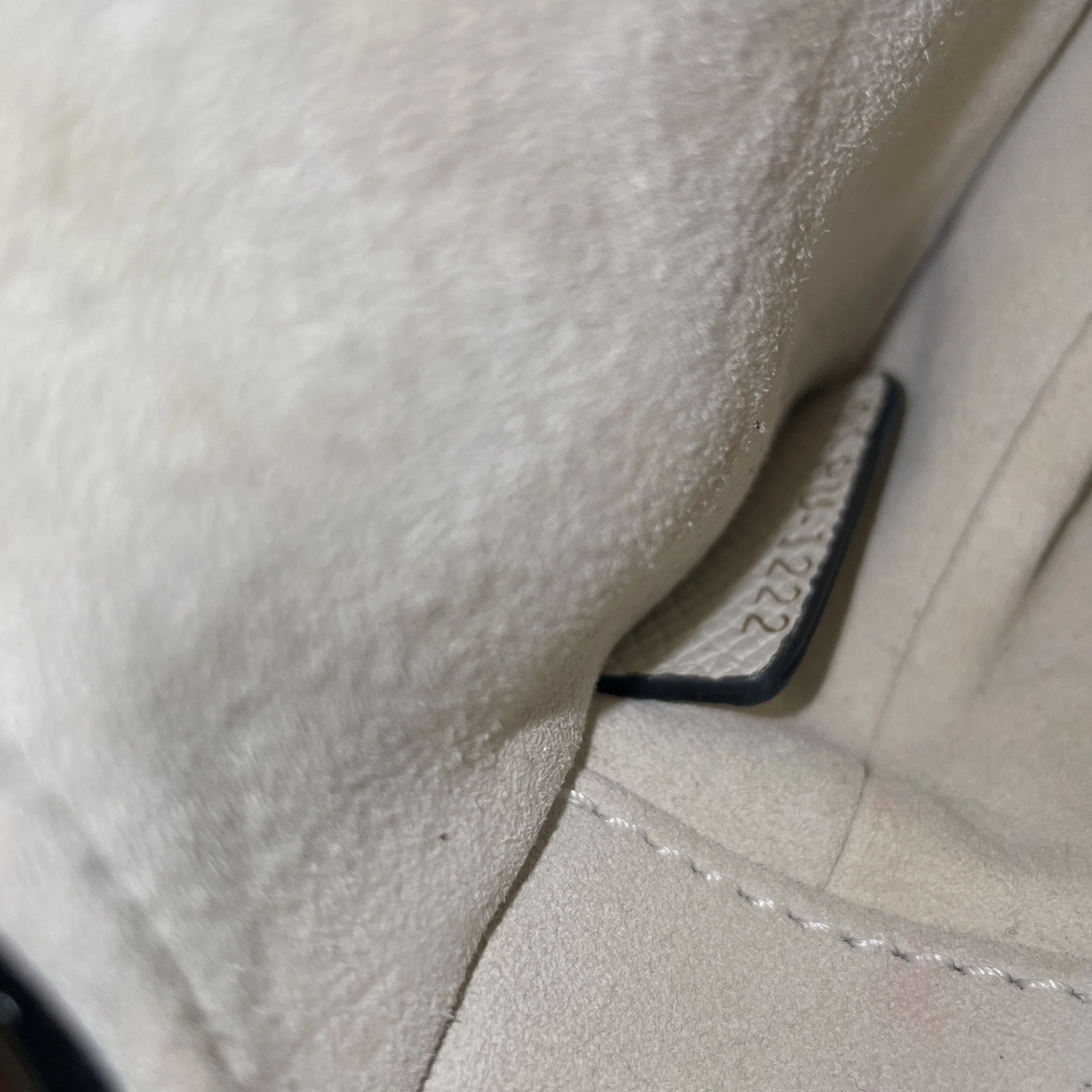 Saddle Handbag with Strap Leather Mini - Image 8