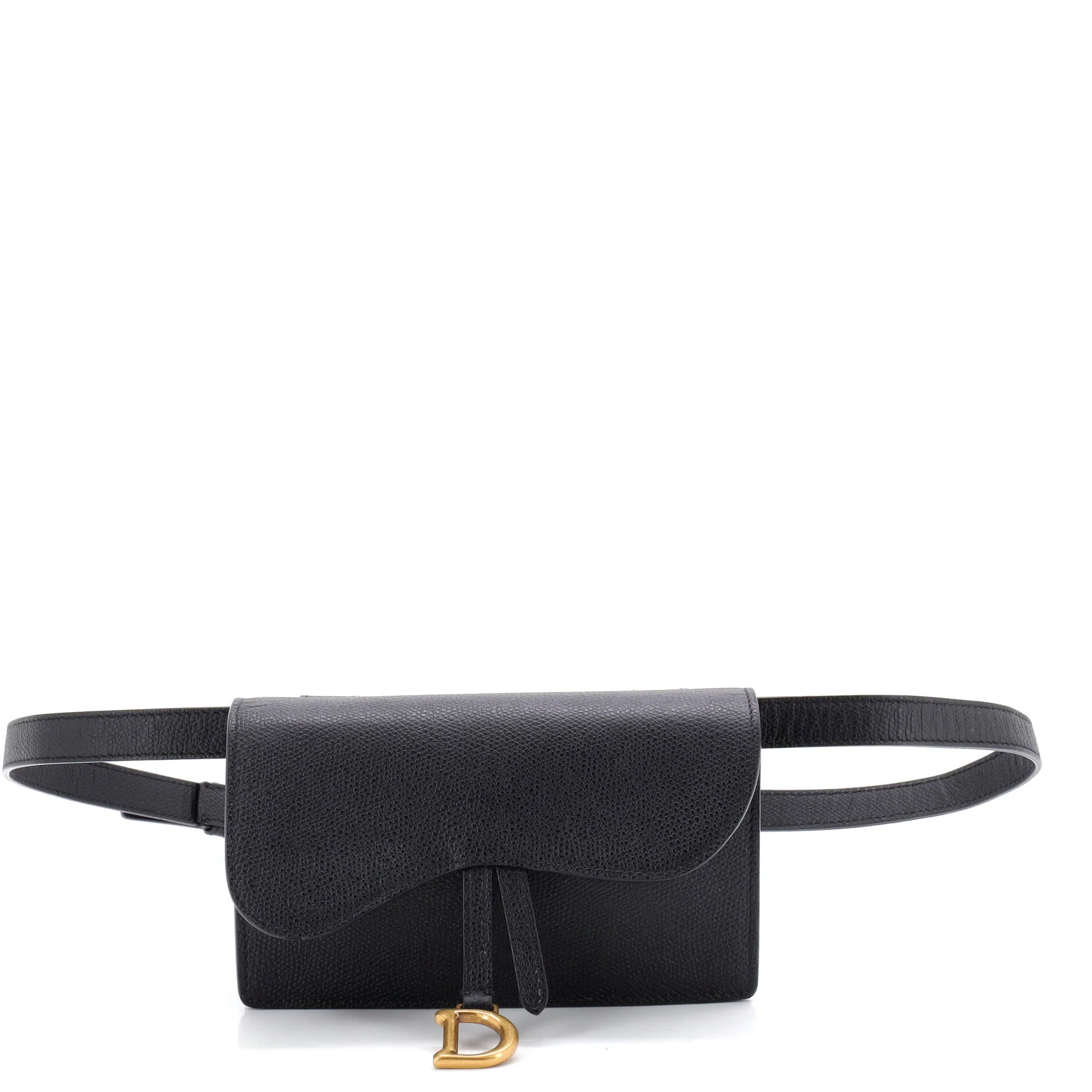 Saddle Rectangular Belt Bag Leather
