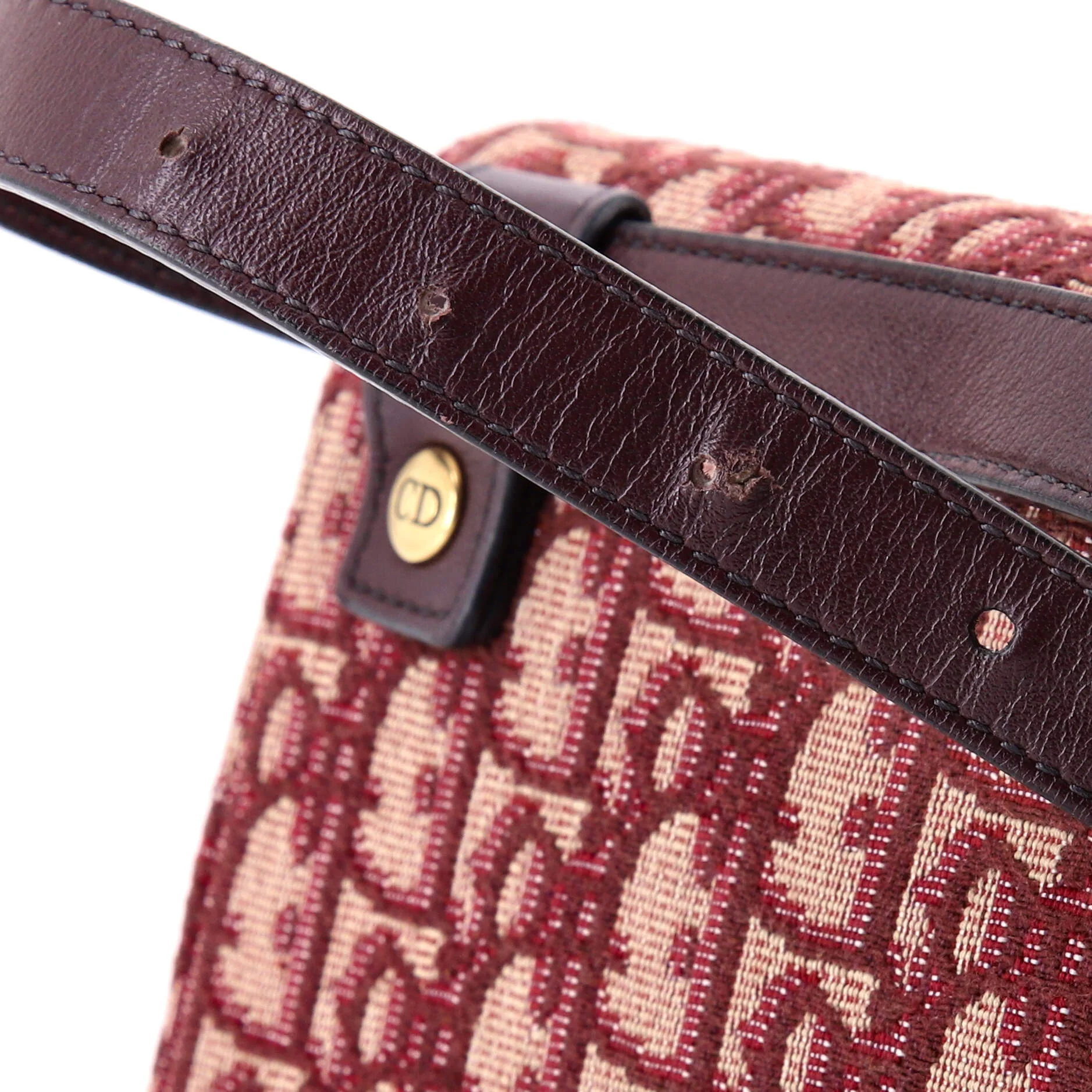 Saddle Rectangular Belt Bag Oblique Canvas - Image 6