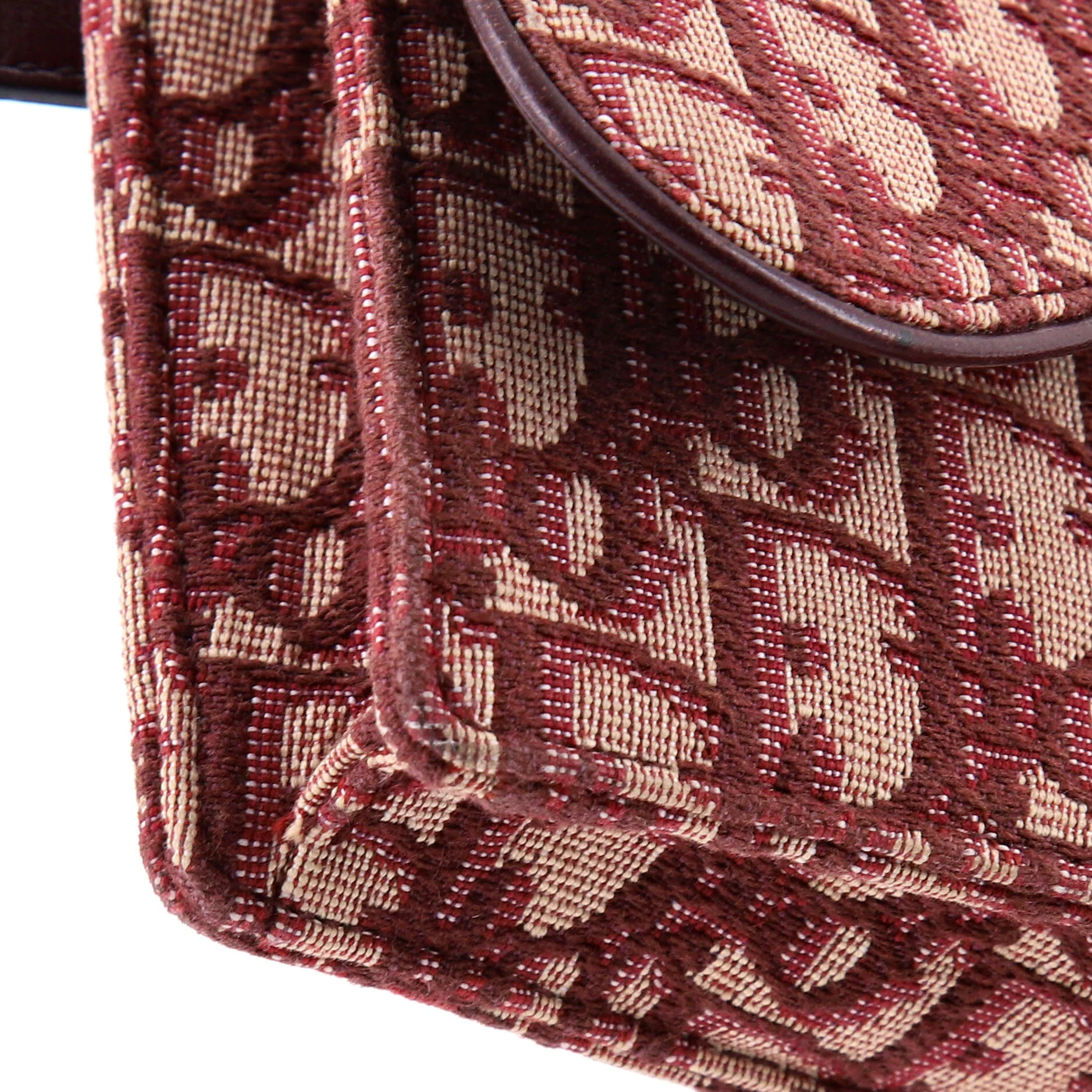 Saddle Rectangular Belt Bag Oblique Canvas - Image 7
