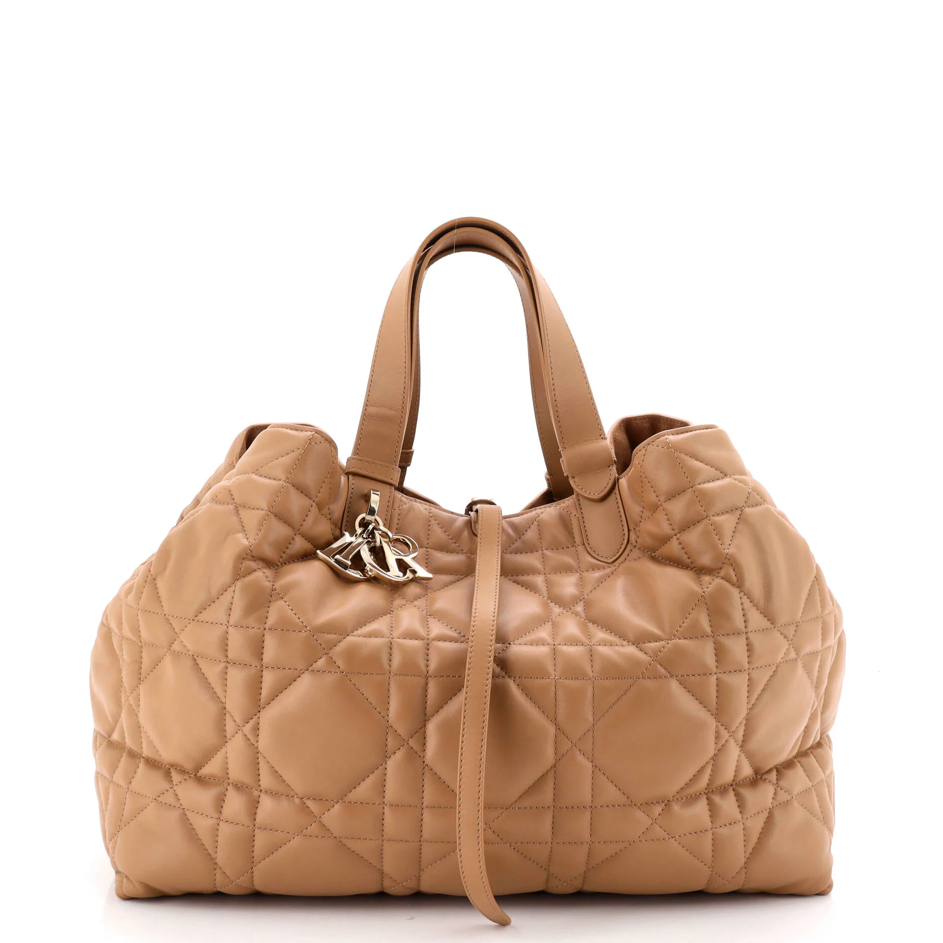 Toujours Tote Bag Macrocannage Quilt Calfskin Large