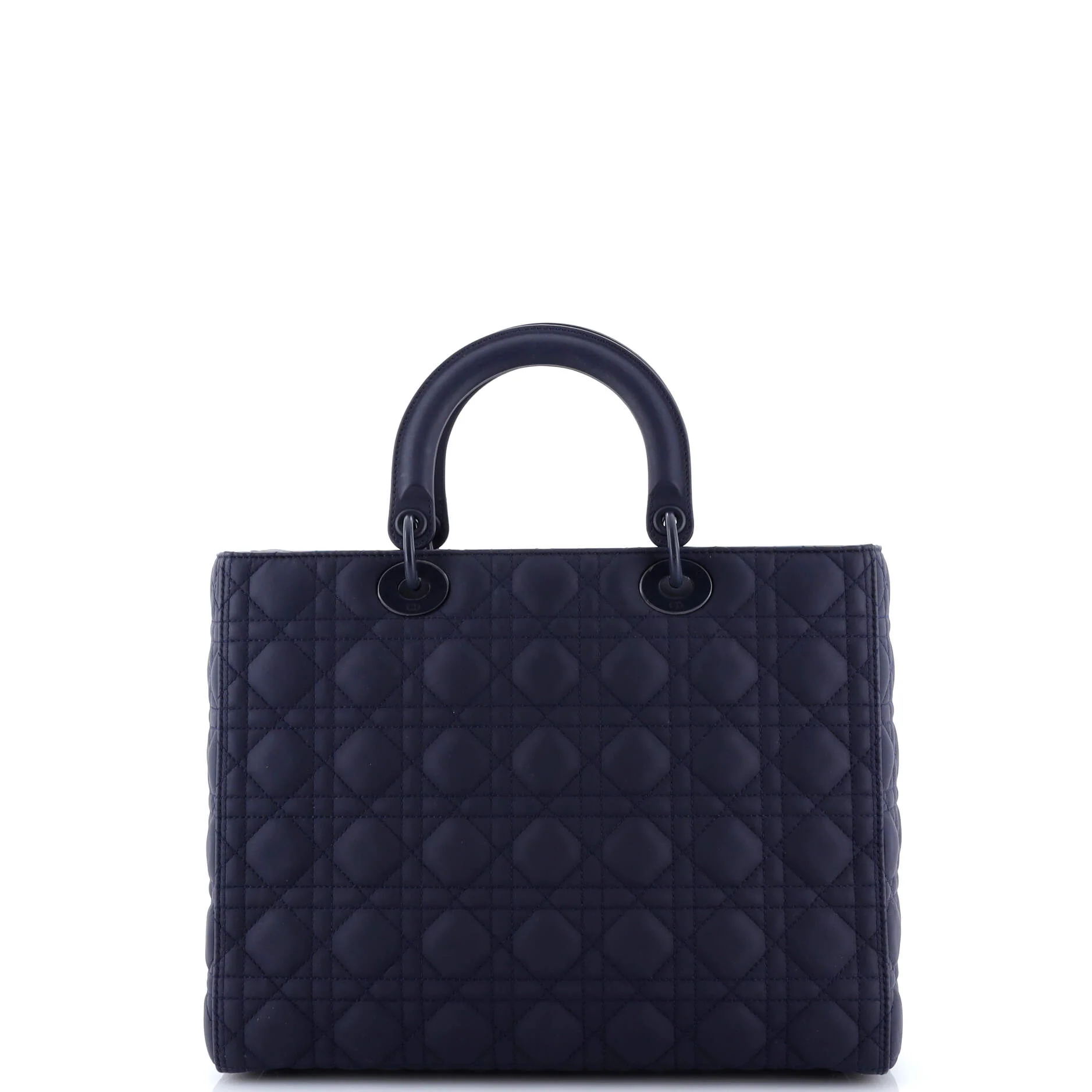 Ultra Matte Lady Dior Bag Cannage Quilt Calfskin Large - Image 3