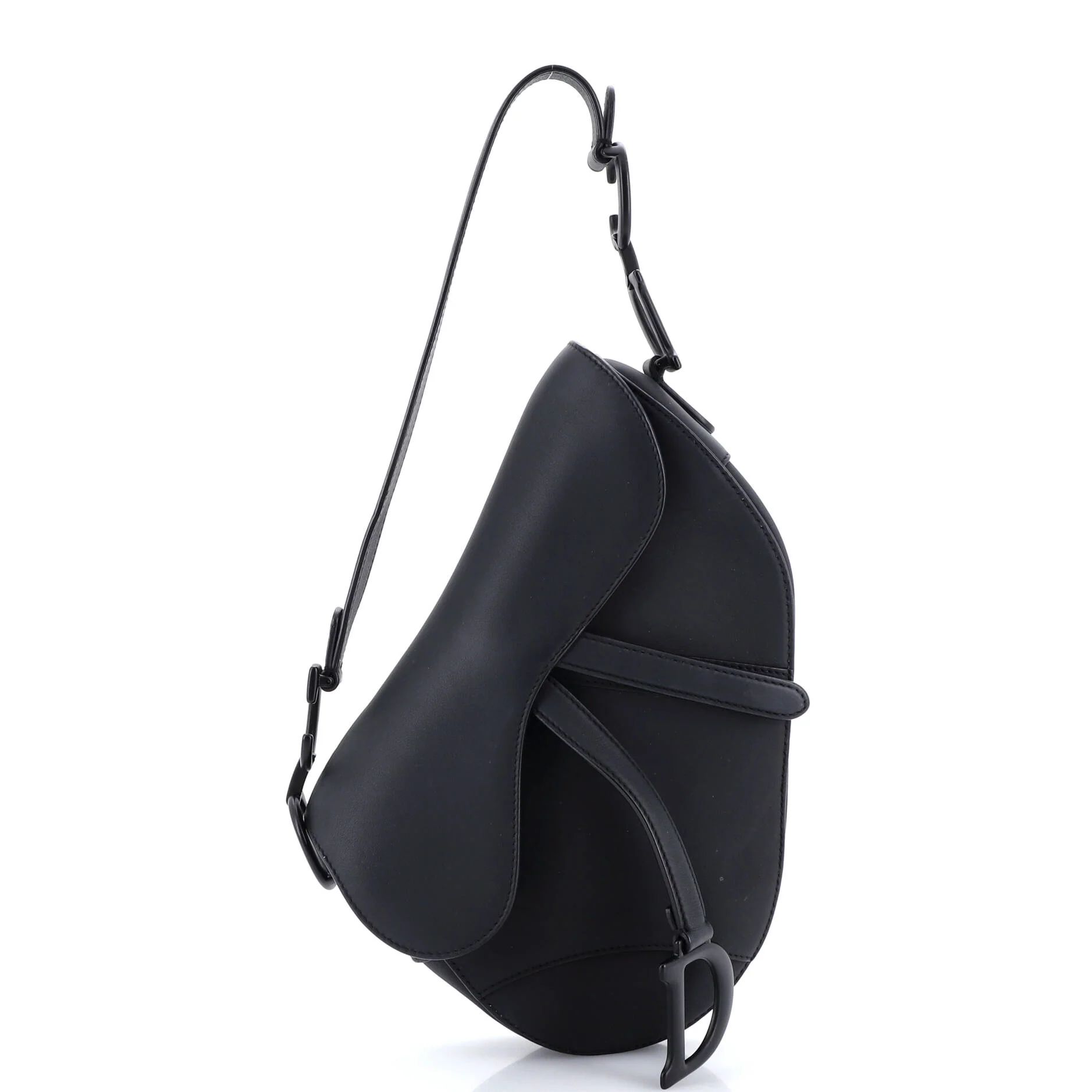 Ultra Matte Saddle Handbag Leather Medium