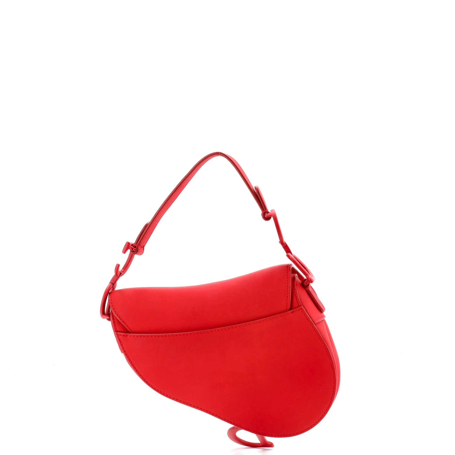 Ultra Matte Saddle Handbag Leather Mini - Image 3