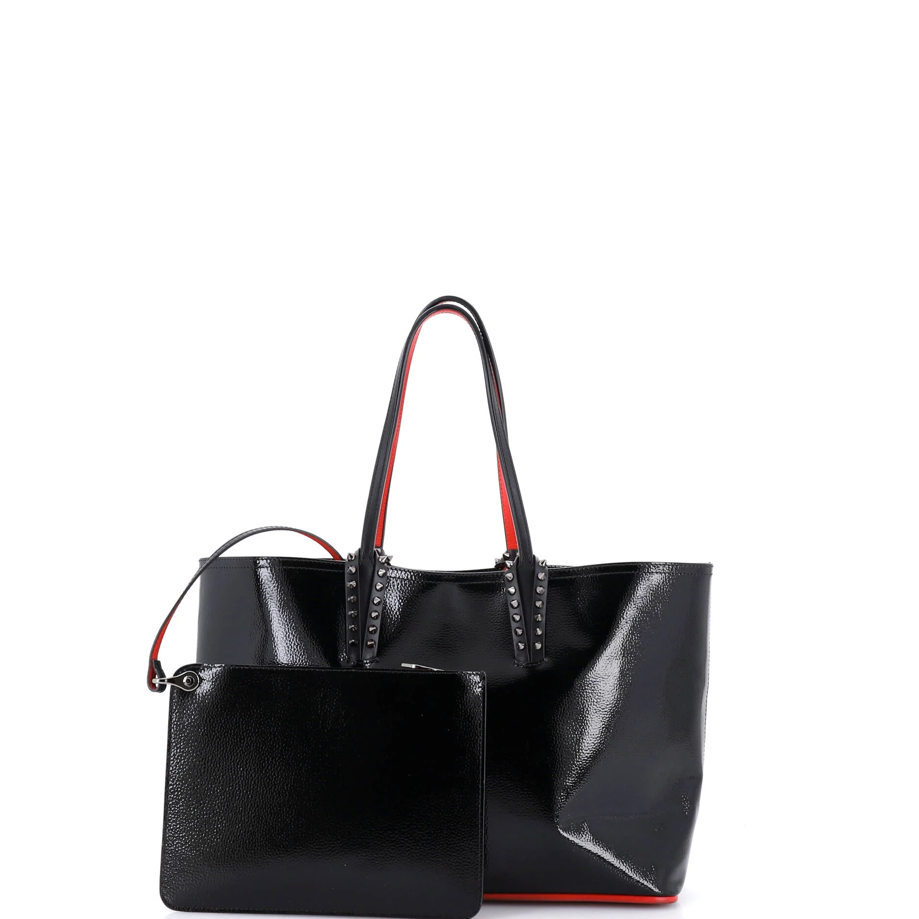 Cabata East West Tote Patent Small - Image 2