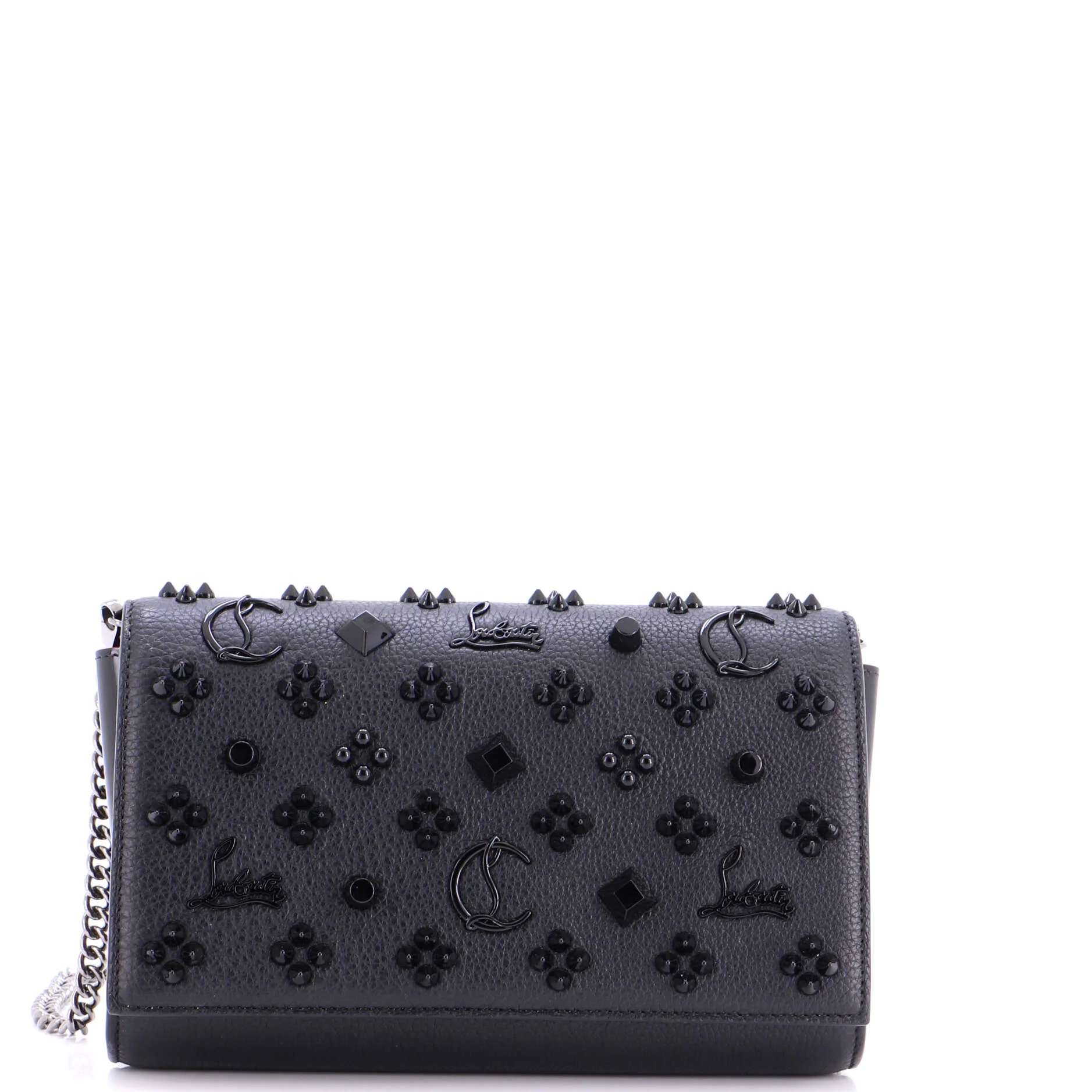 Paloma Clutch Embellished Leather Small