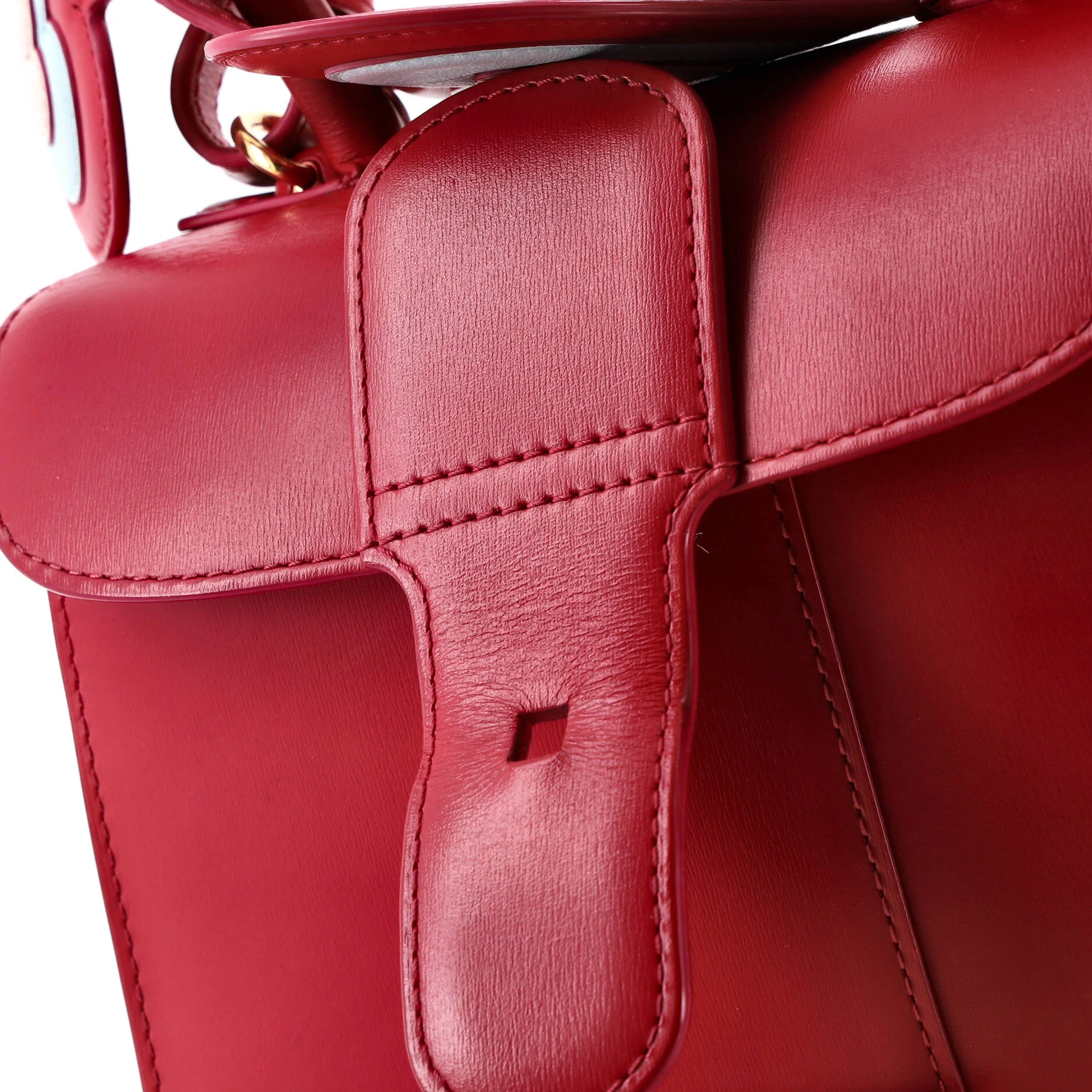 Brillant Top Handle Bag Leather Mini - Image 6