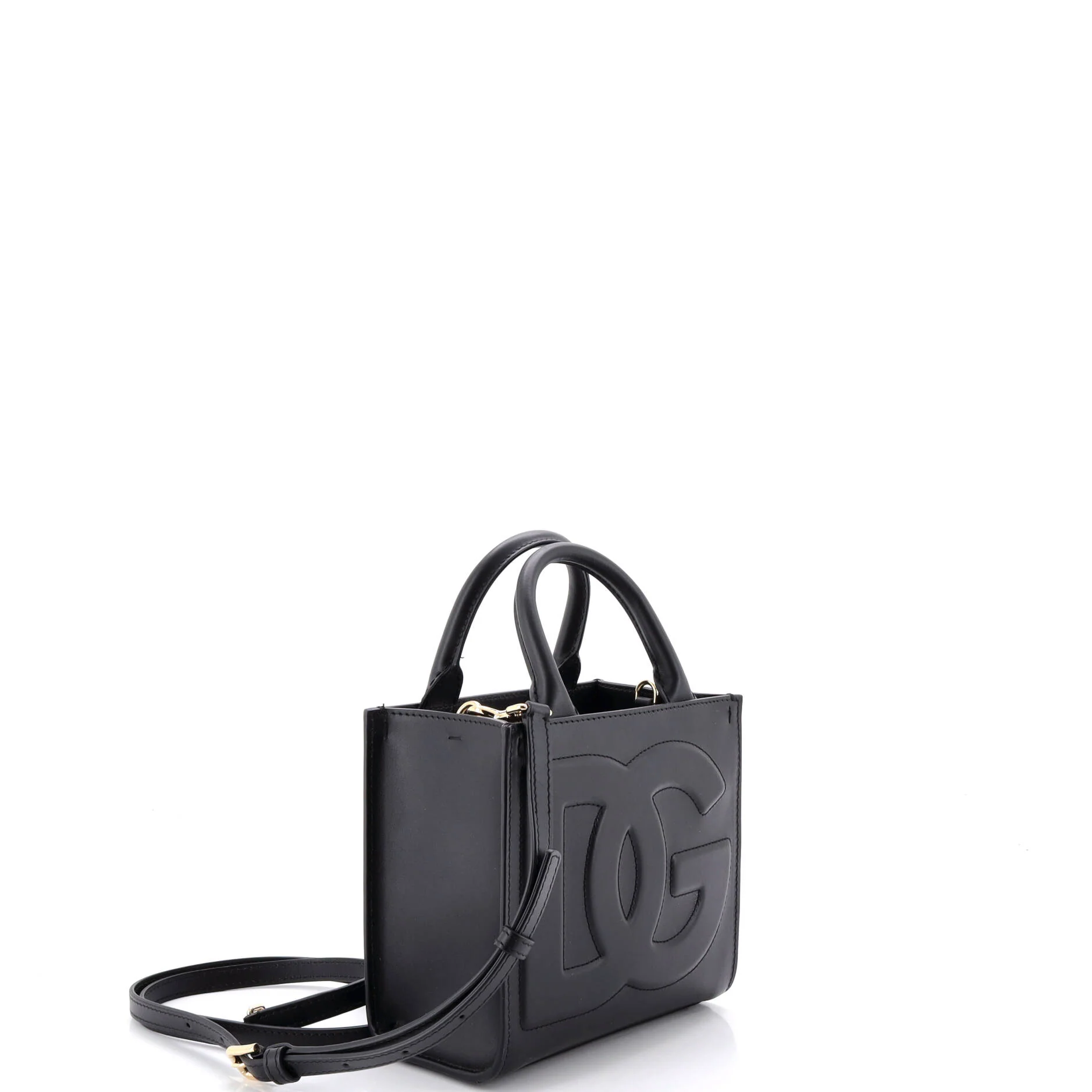 DG Daily Shopping Tote Embossed Leather Mini - Image 2