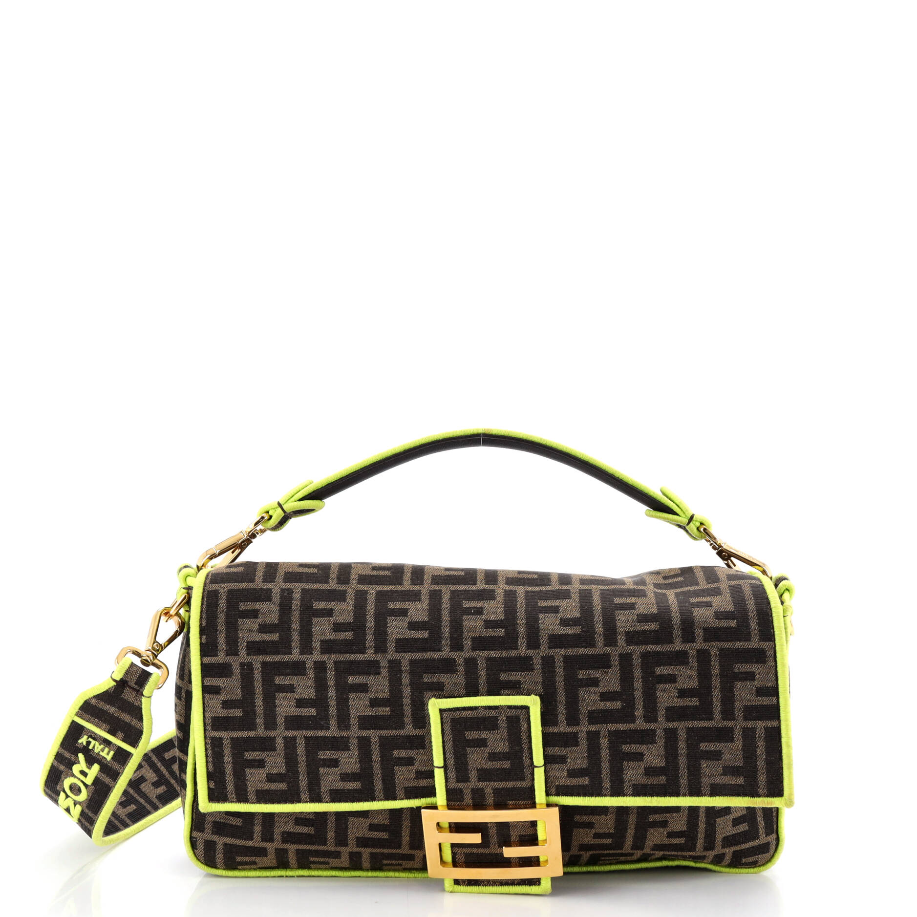 Baguette NM Bag Zucca Canvas Large