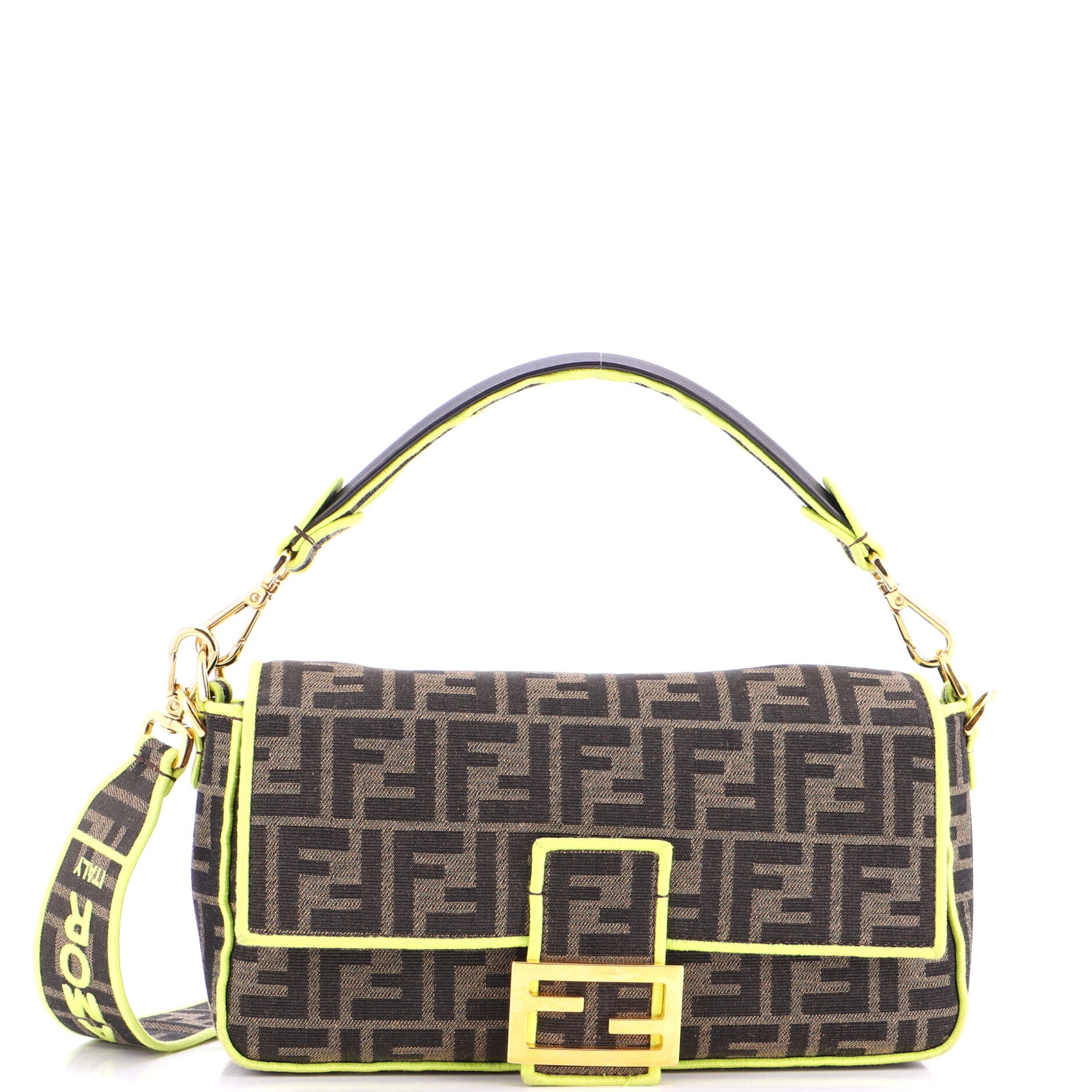 Baguette NM Bag Zucca Canvas Medium